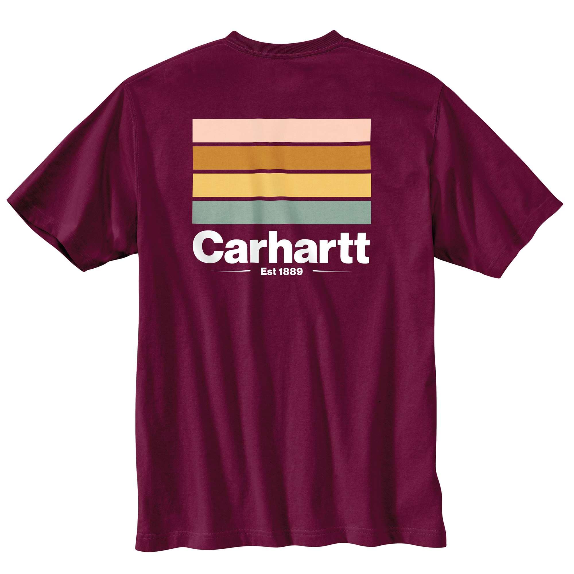 Relaxed Fit Heavyweight Short-Sleeve Pocket Line Graphic T-Shirt - Carhartt Outlet
