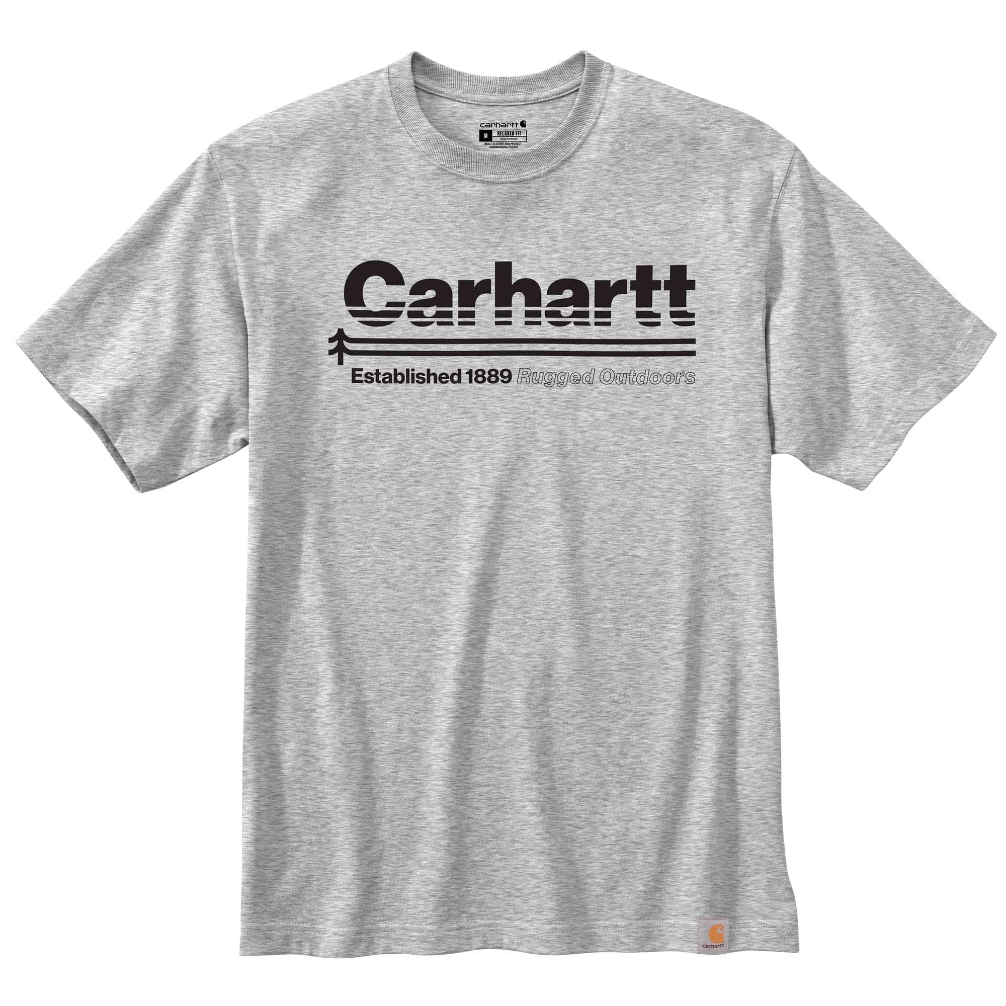 Relaxed Fit Heavyweight Short-Sleeve Outdoors Graphic T-Shirt - Carhartt Outlet