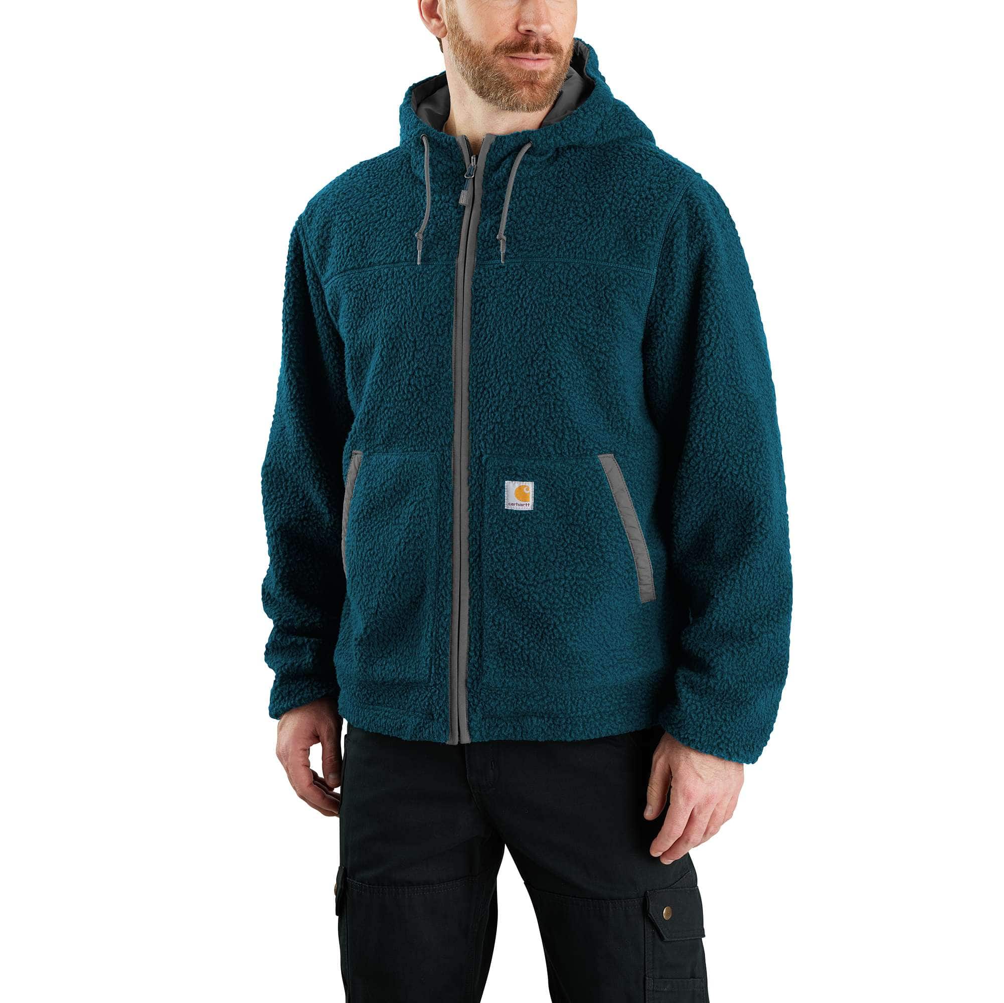 Rain Defender Relaxed Fit Fleece Reversible Jacket - Carhartt Outlet