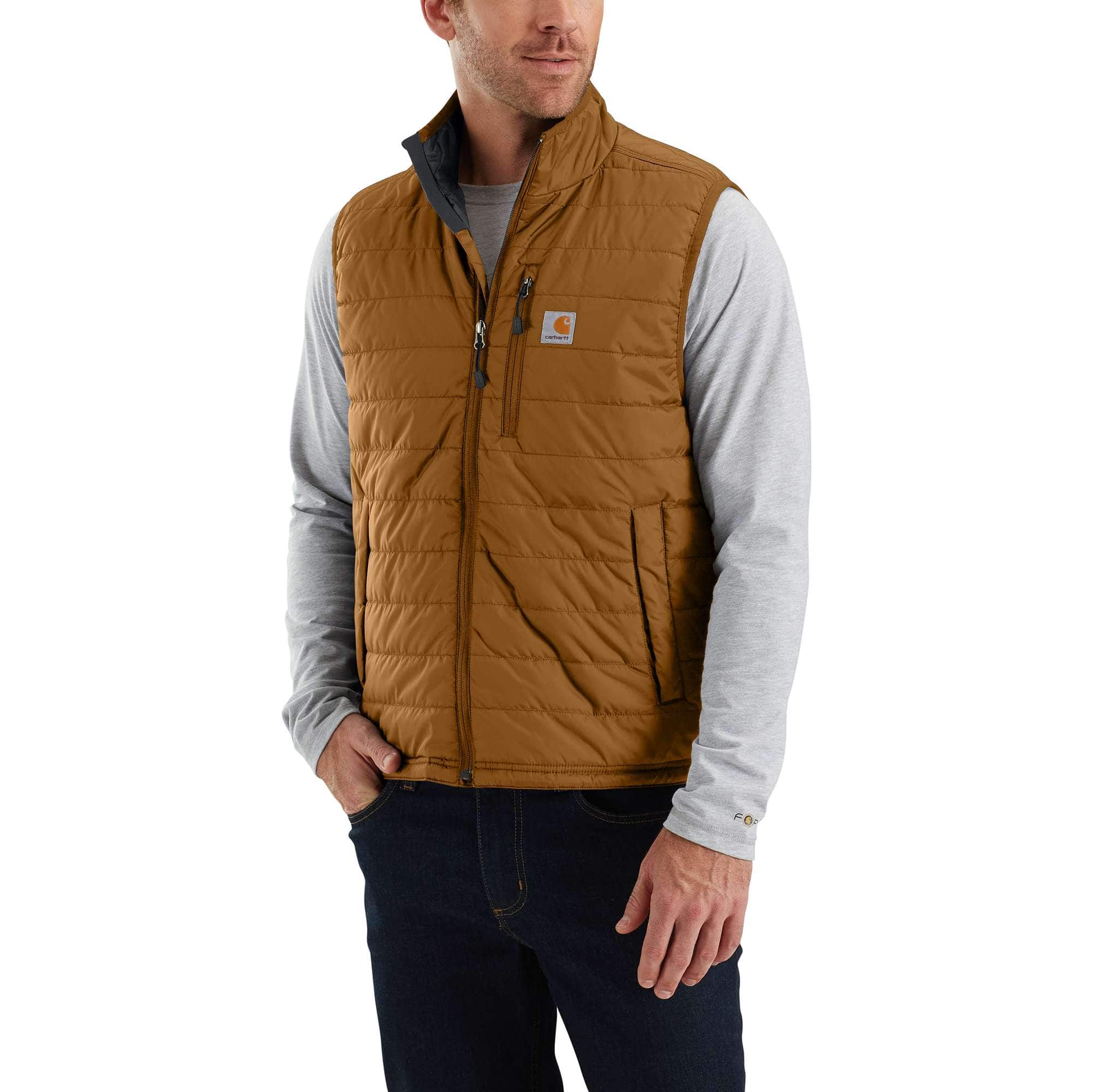 Rain Defender Relaxed Fit Lightweight Insulated Vest - Carhartt Outlet