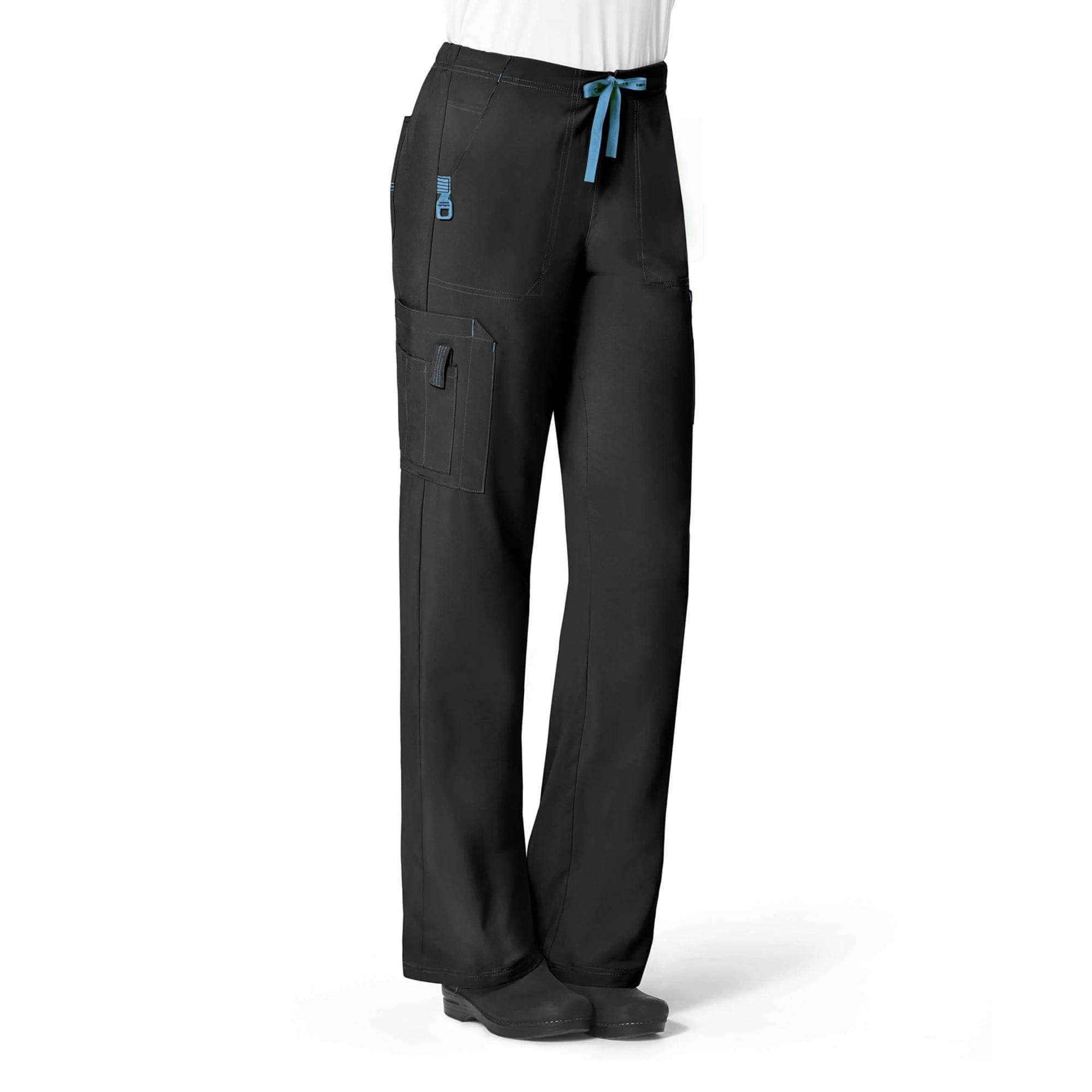Women's Force Cross-Flex Utility Boot Cut Cargo Scrub Pant - Carhartt Outlet