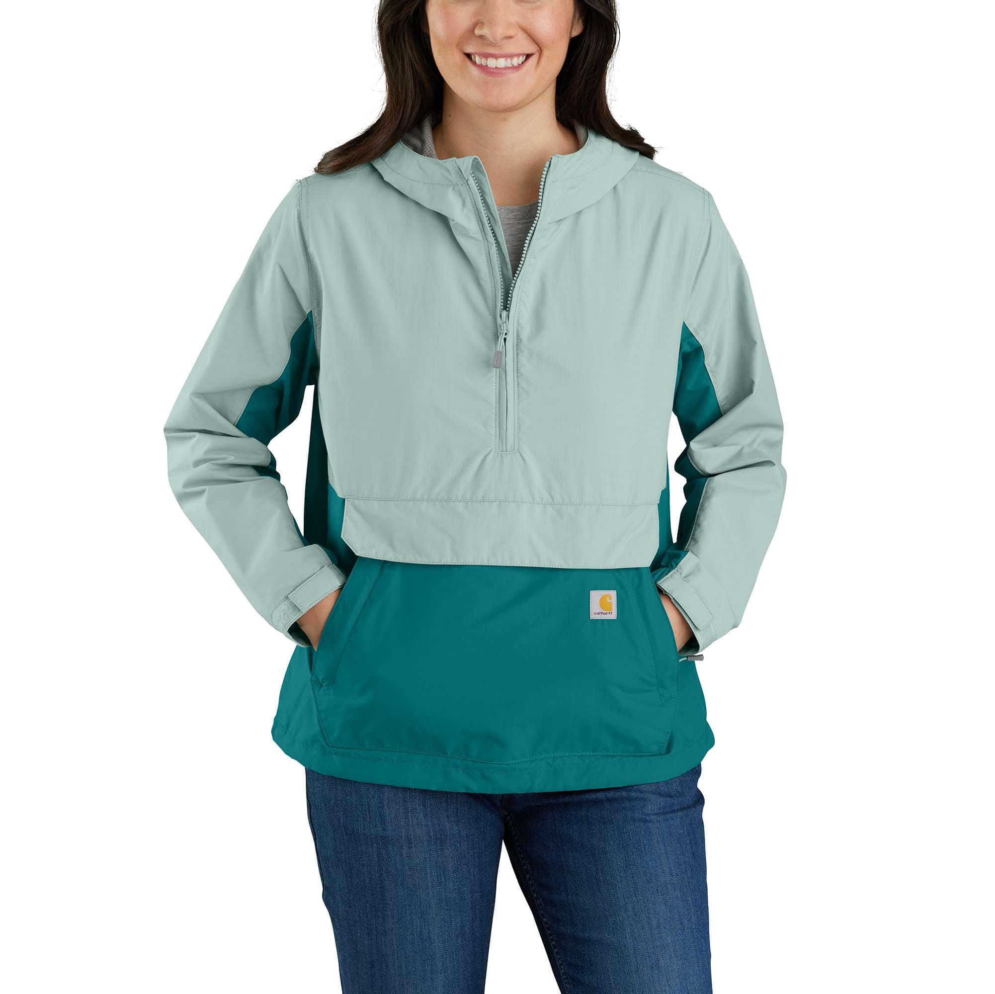 Women's Rain Defender Loose Fit Lightweight Packable Anorak - Carhartt Outlet