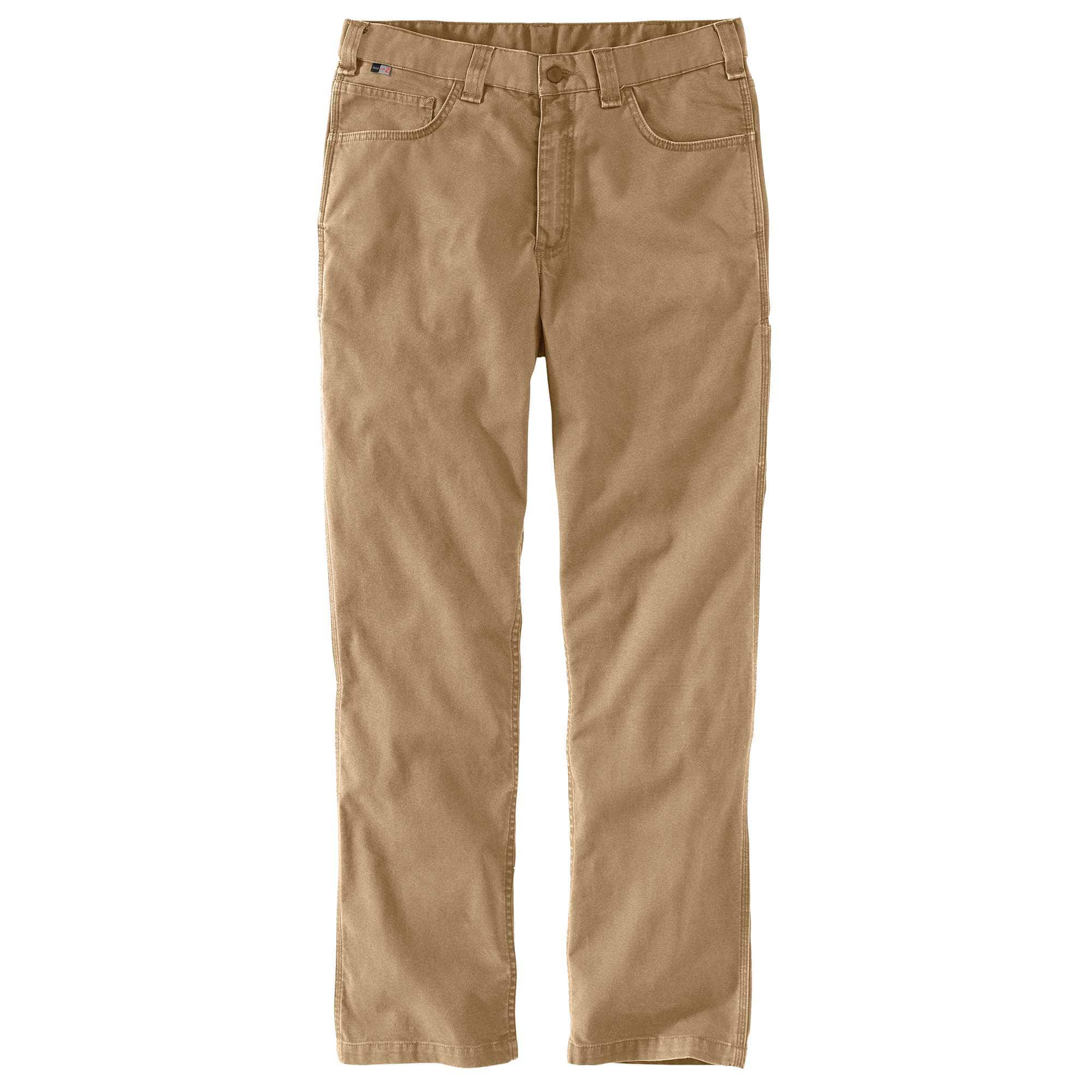 Flame-Resistant Rugged Flex Relaxed Fit Canvas Five-Pocket Work Pant - Carhartt Outlet