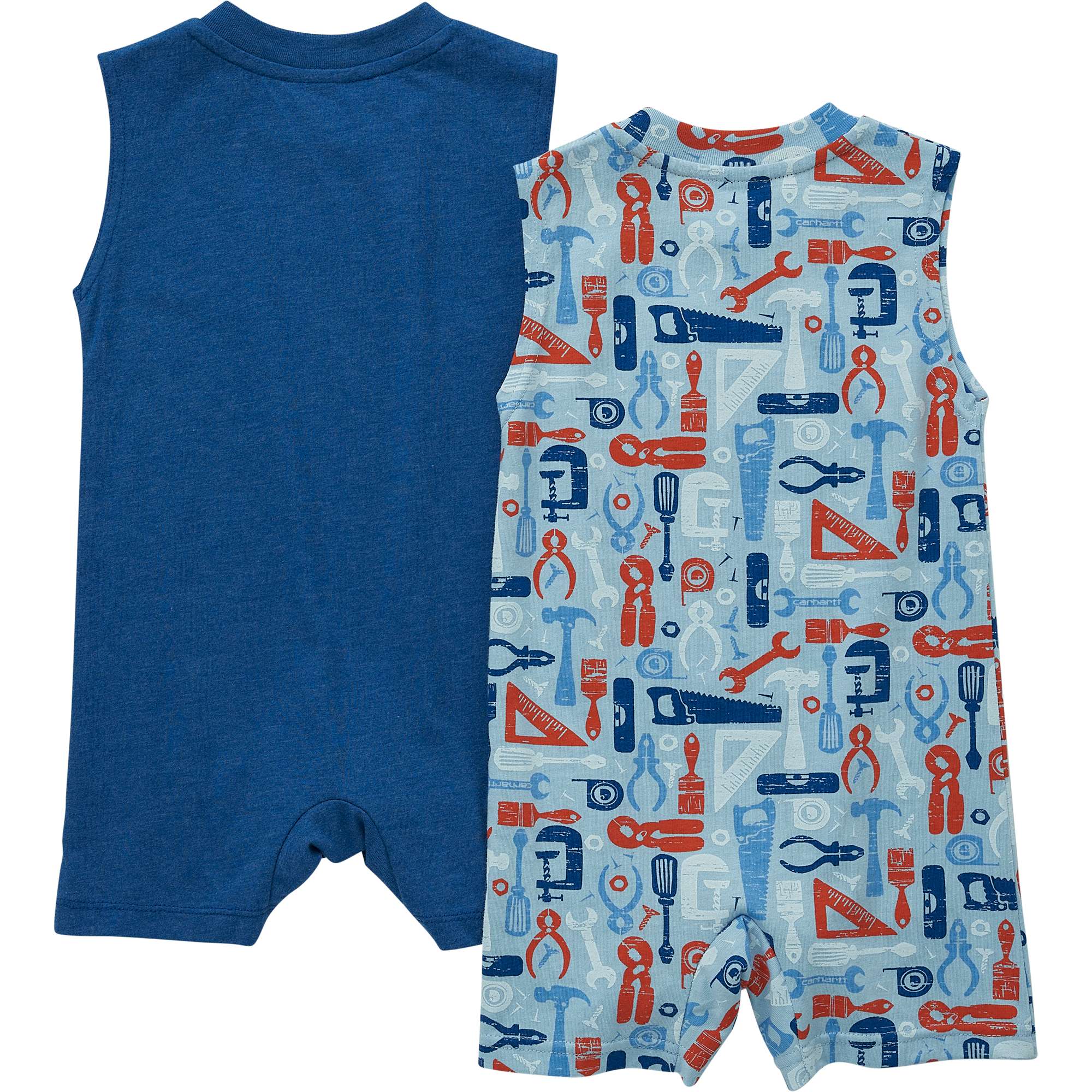 Boys' Sleeveless Tool Print 2Pc Romper Set - Carhartt Outlet