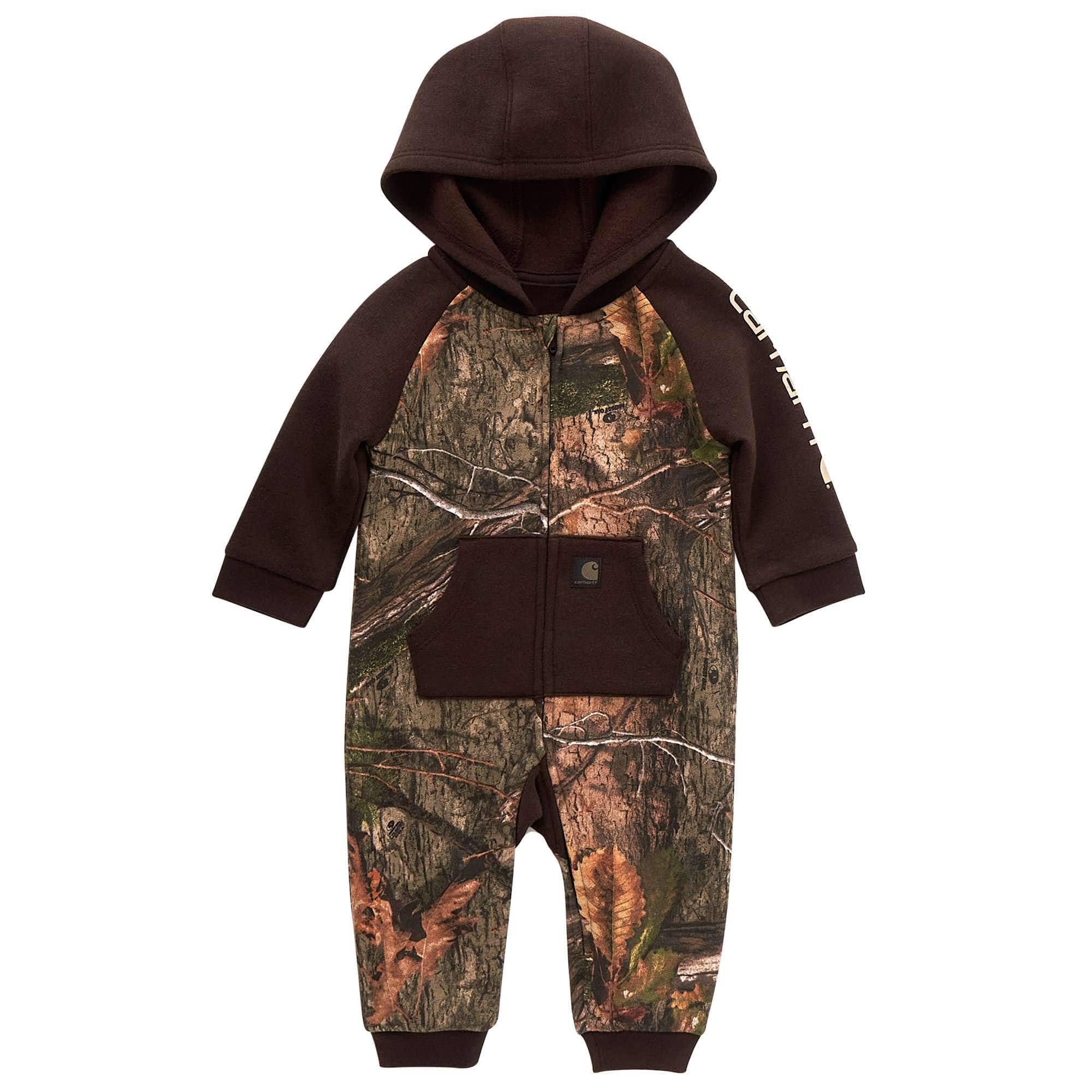 Boys' Long-Sleeve Zip-Front Hooded Camo Coverall (Infant) - Carhartt Outlet