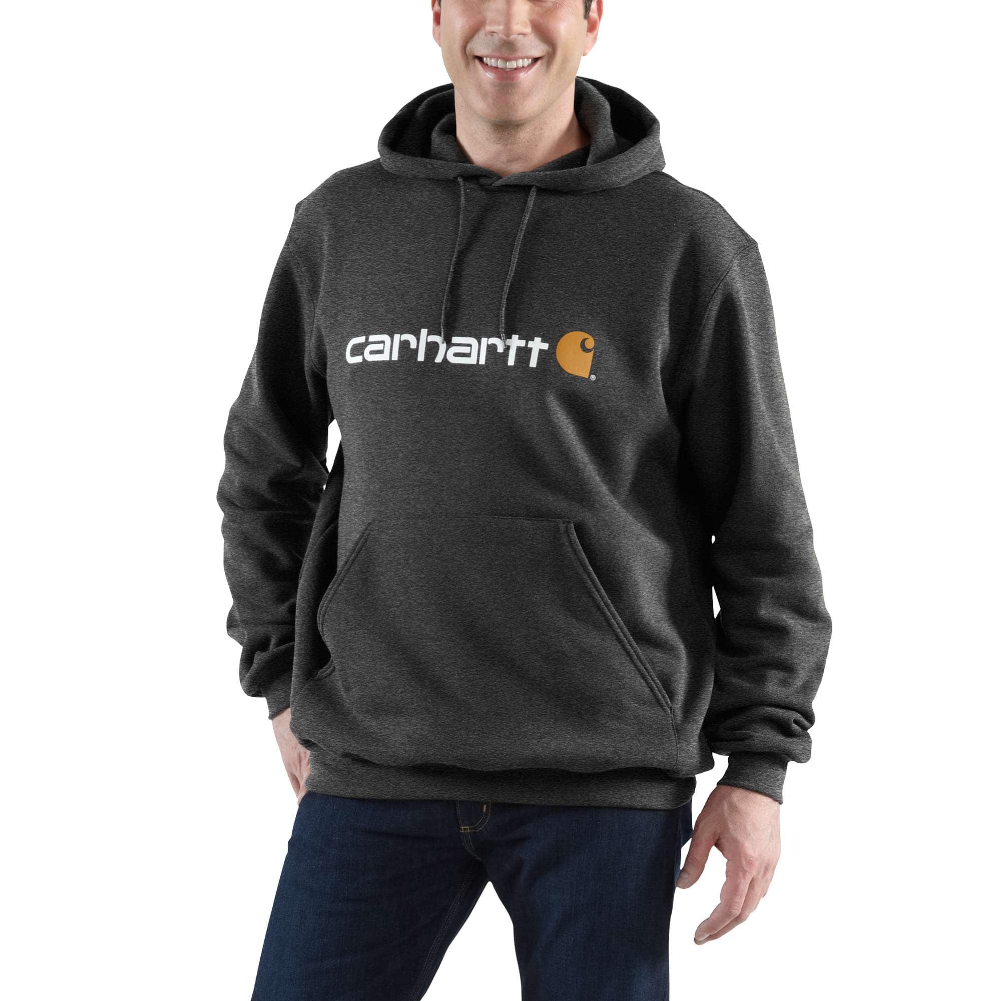 Loose Fit Midweight Logo Graphic Hoodie - Carhartt Outlet