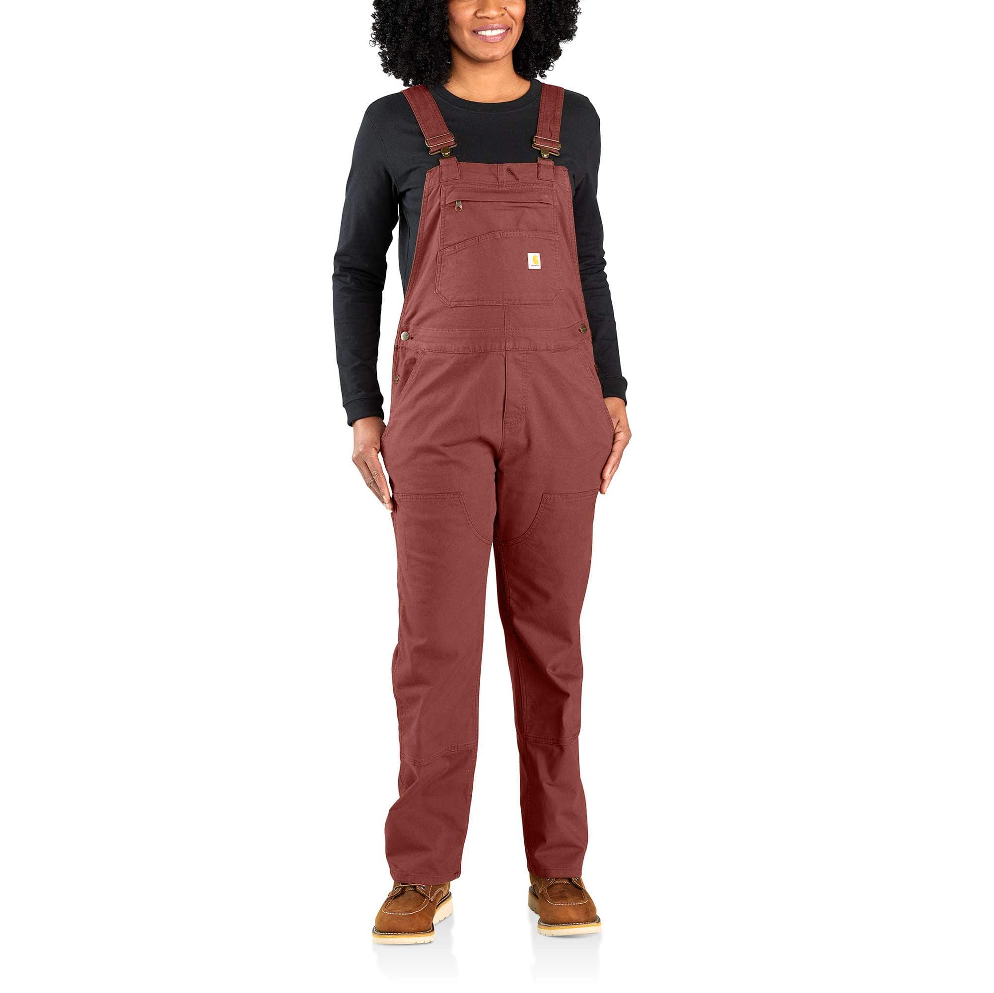 Women's Rugged Flex Loose Fit Canvas Bib Overall - Carhartt Outlet