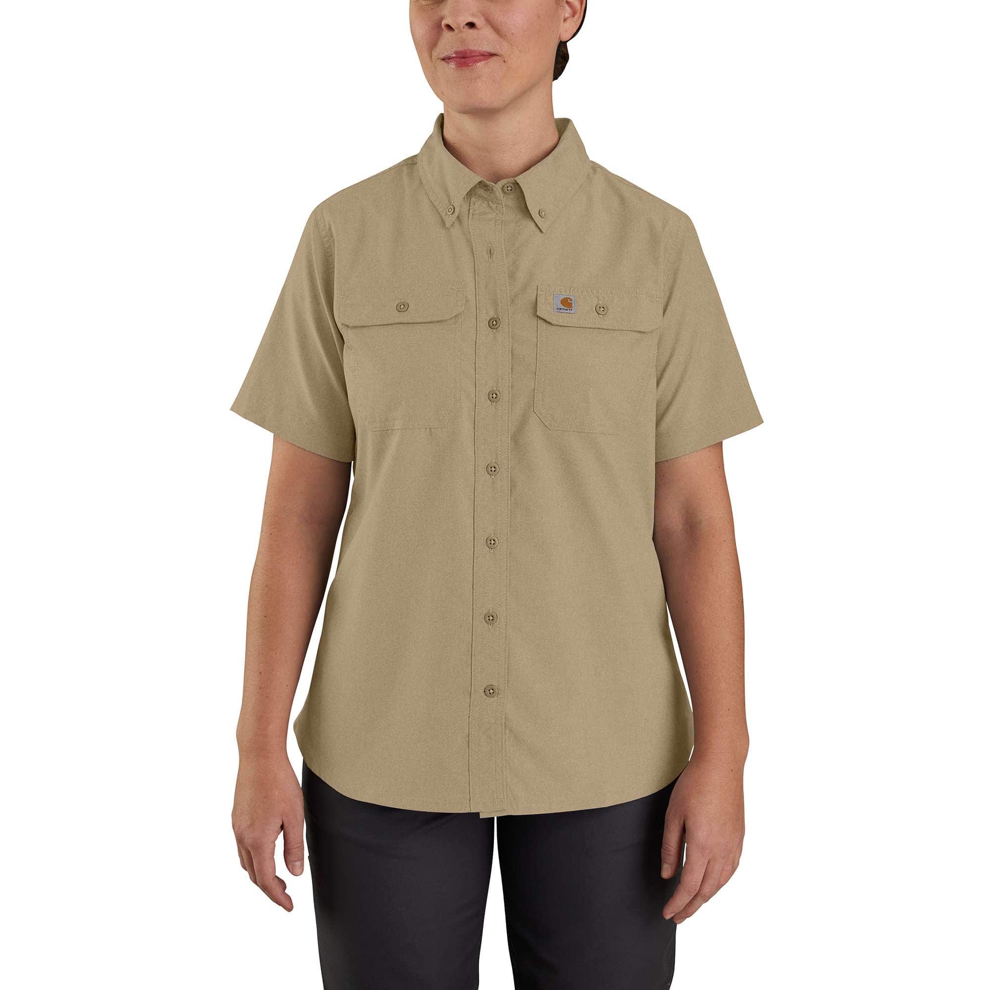Women's Carhartt Force Relaxed Fit Lightweight Short Sleeve Shirt - Carhartt Outlet