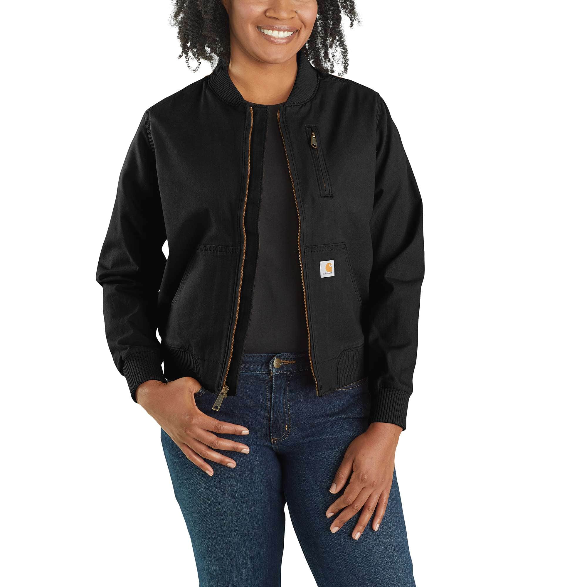 Women's Rugged Flex Relaxed Fit Canvas Jacket - 1 Warm Rating - Carhartt Outlet