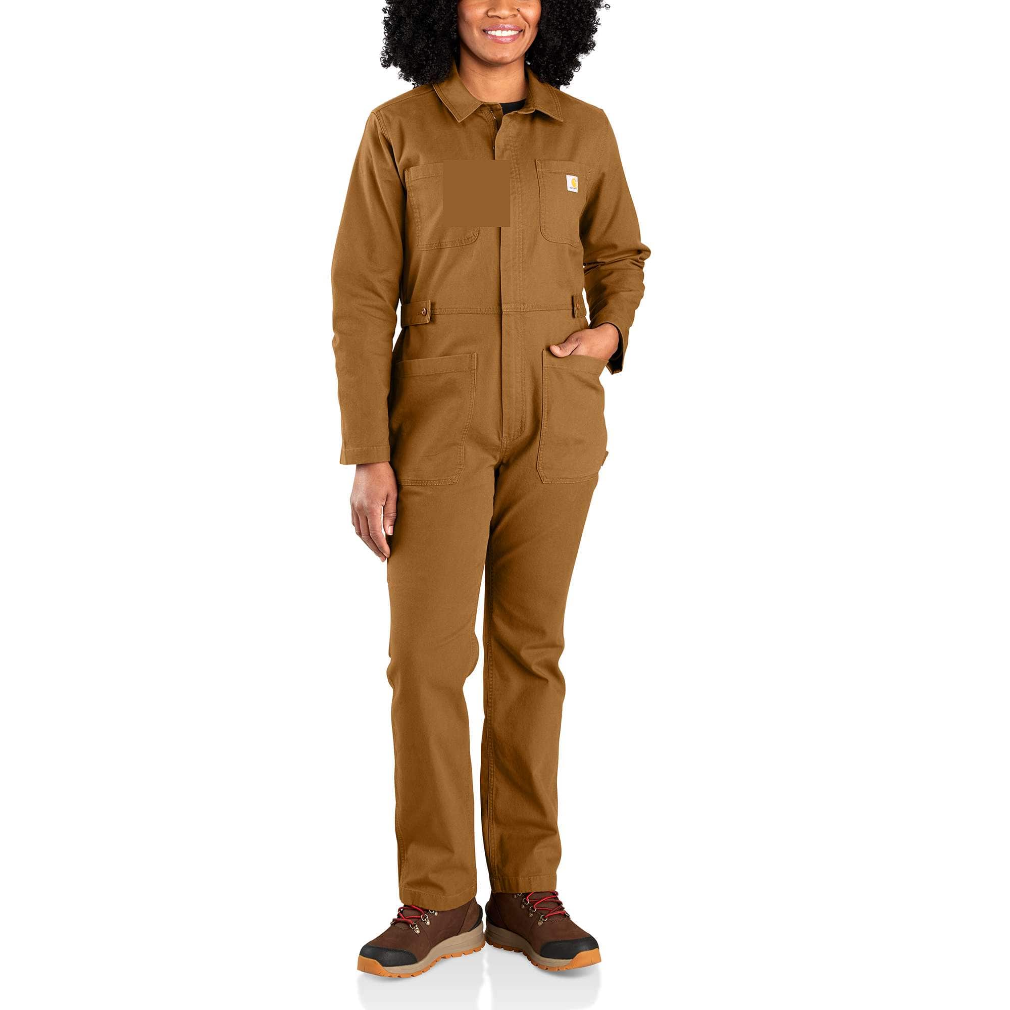 Women's Rugged Flex Relaxed Fit Canvas Coverall - Carhartt Outlet