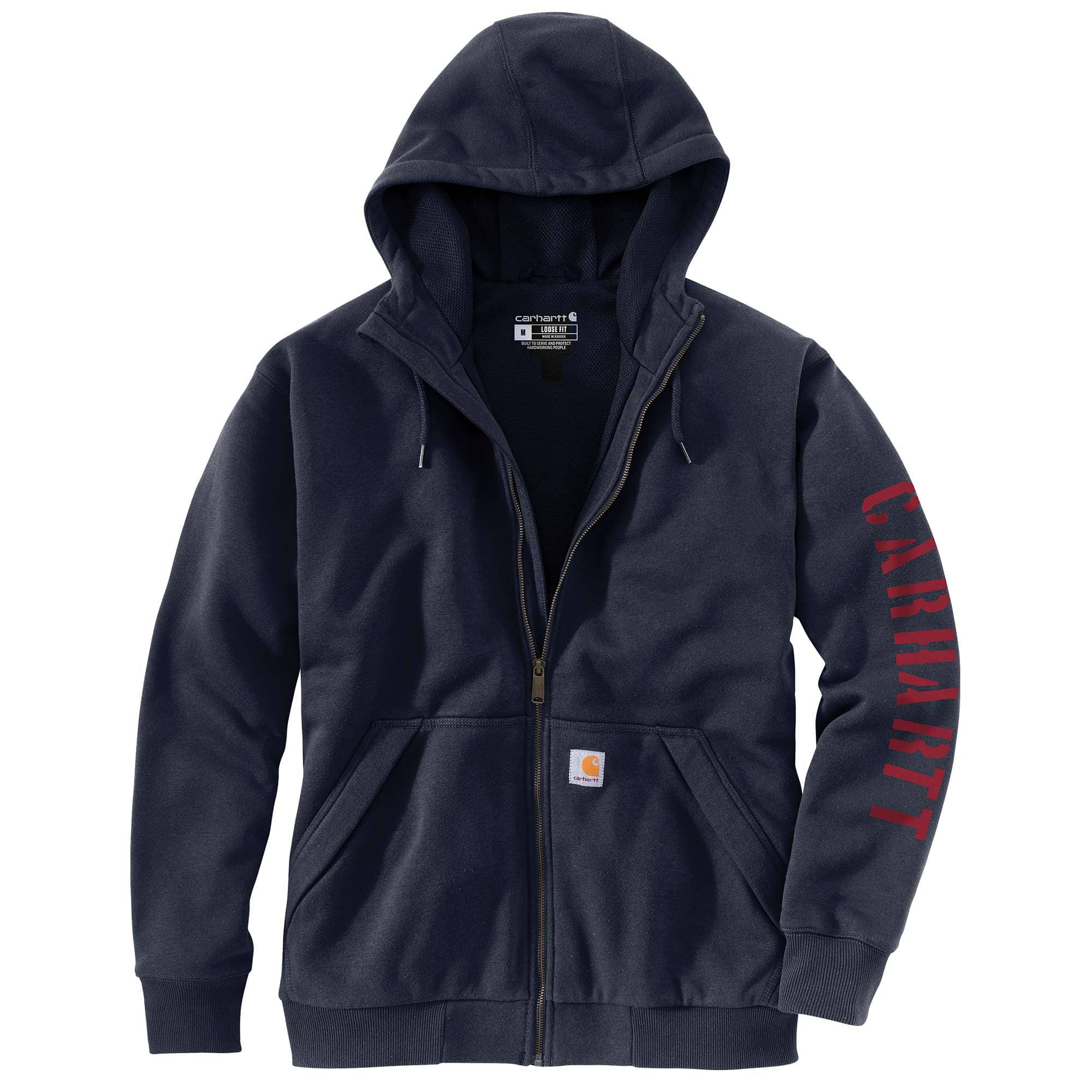 Rain Defender Loose Fit Fleece-Lined Logo Graphic Sweatshirt - Carhartt Outlet