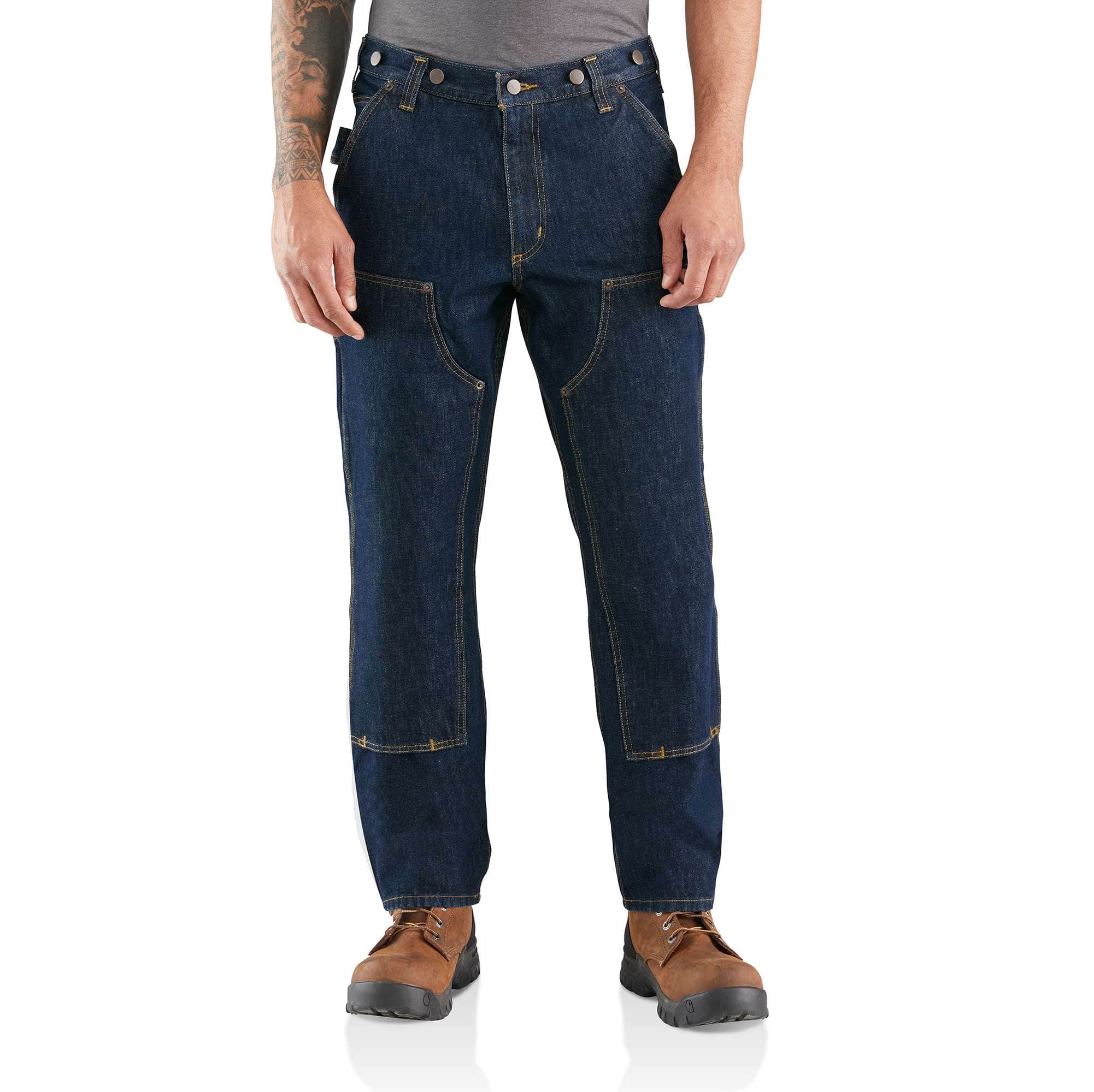 Rugged Flex Relaxed Fit Heavyweight Double-Front Utility Logger Jean - Carhartt Outlet