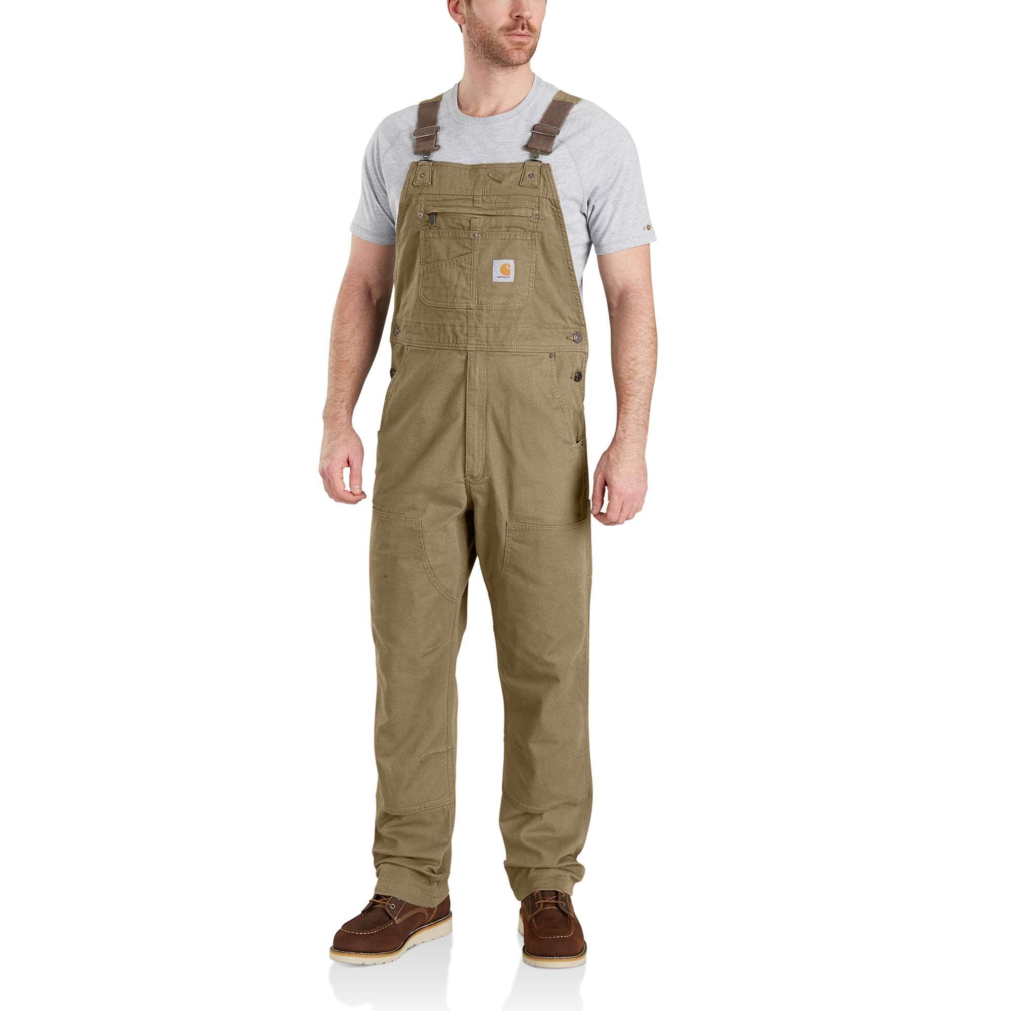 Rugged Flex Relaxed Fit Canvas Bib Overall - Carhartt Outlet