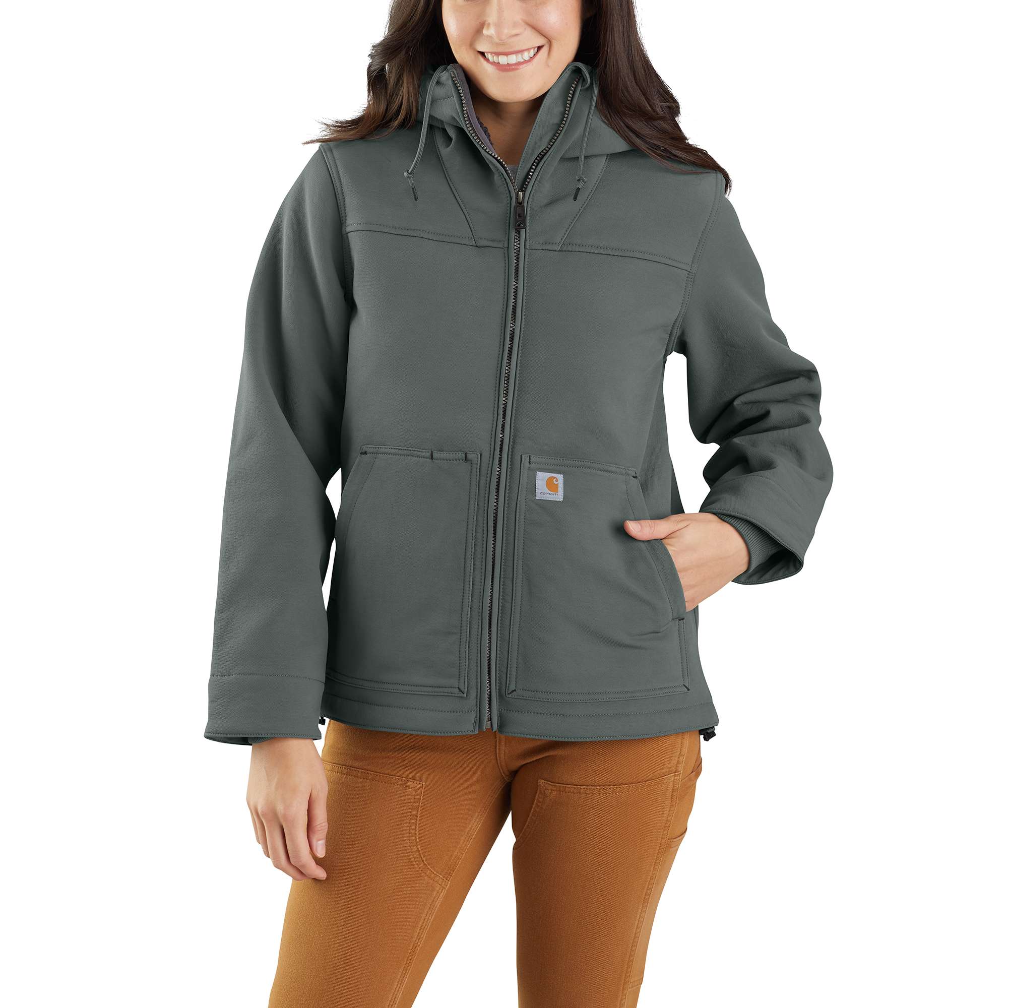 Women's Super Dux Relaxed Fit Sherpa-Lined Jacket - 2 Warmer Rating - Carhartt Outlet