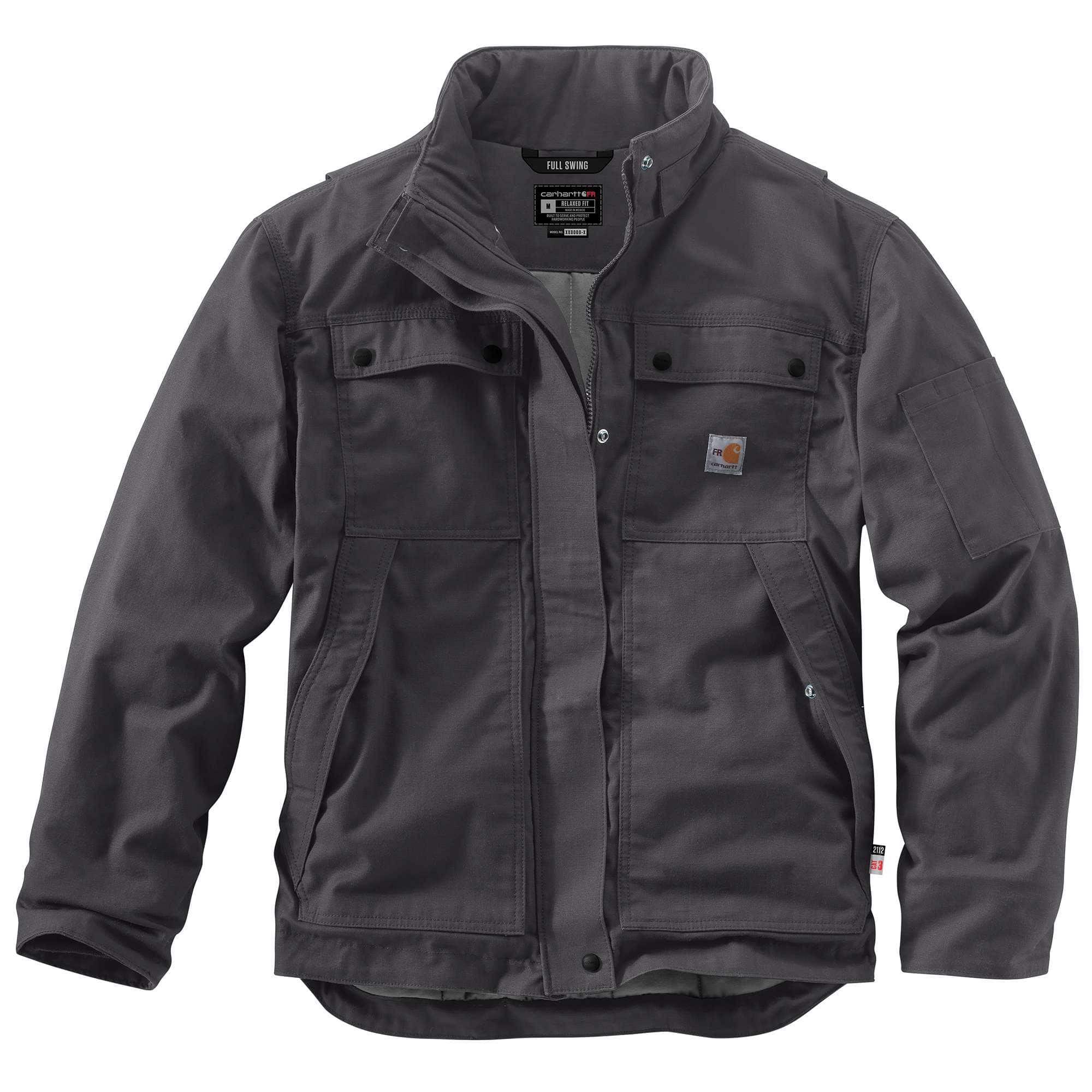 Flame-Resistant Full Swing Quick Duck Coat - 2 Warmer Rating - Carhartt Outlet