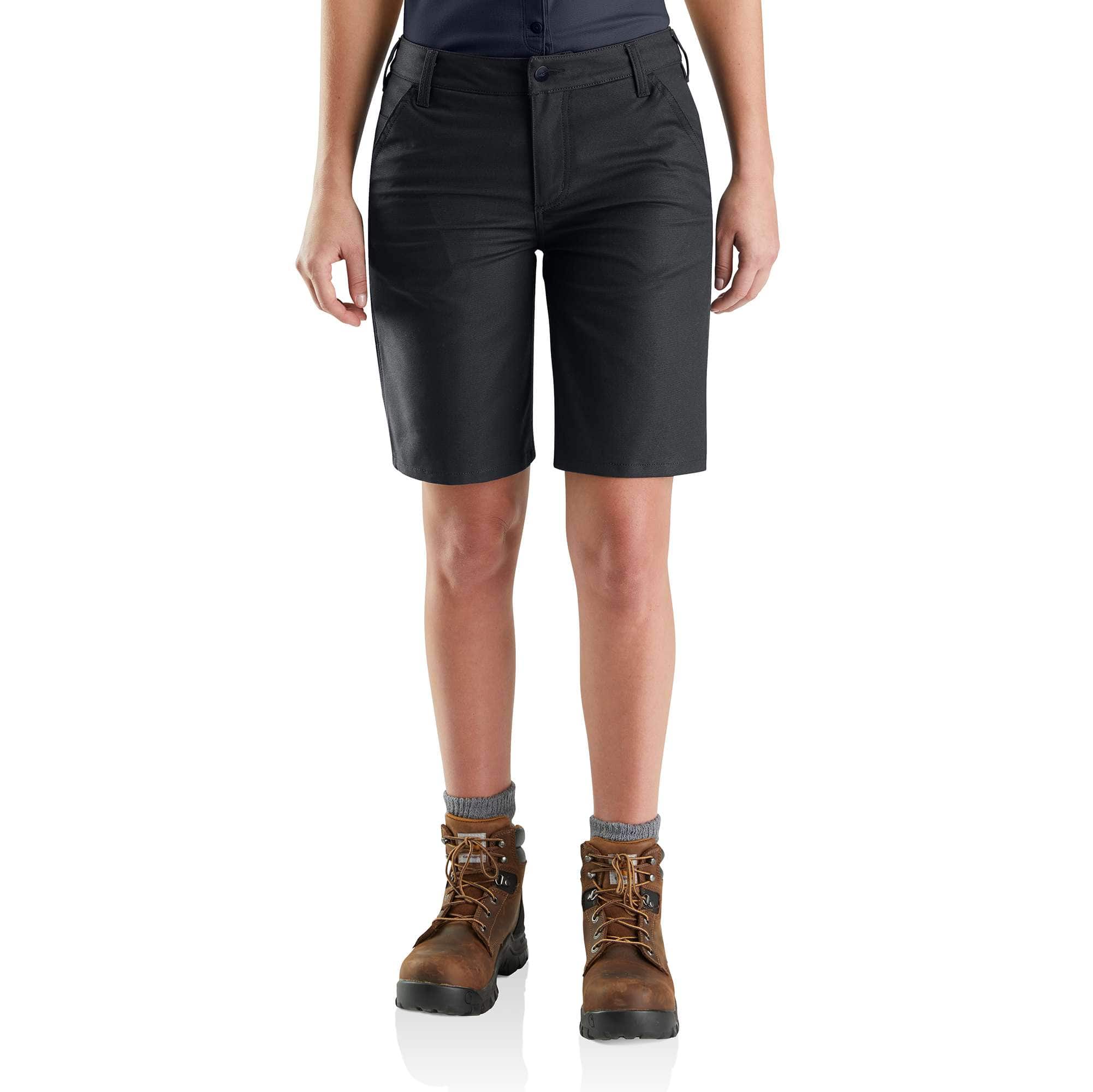 Women's Rugged Professional Series Rugged Flex Loose Fit Canvas Work Short - Carhartt Outlet