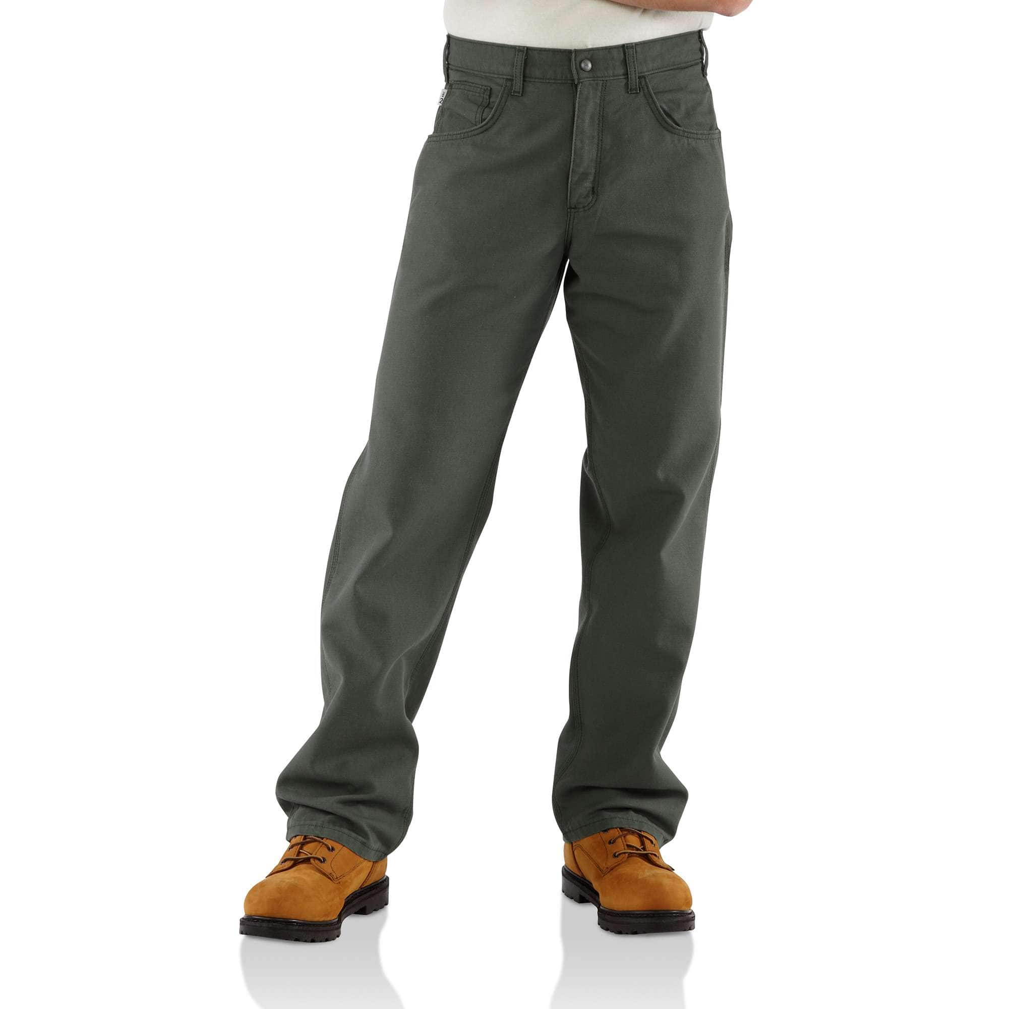 Flame-Resistant Midweight Canvas Pant-Loose Fit - Carhartt Outlet