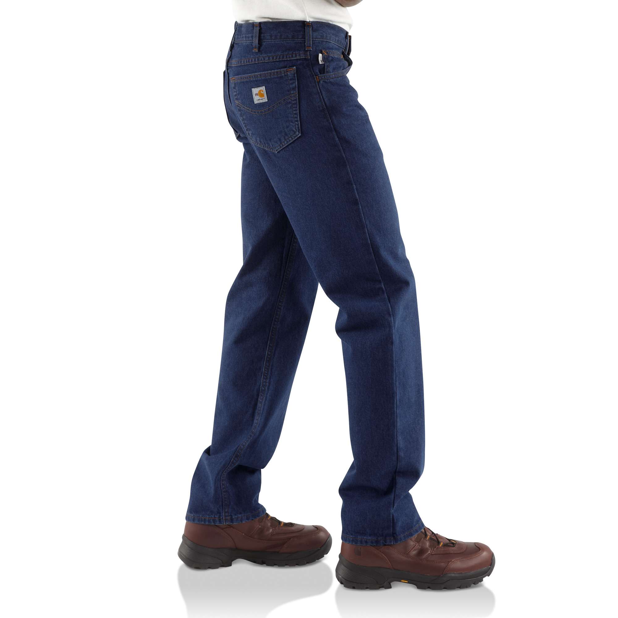 Flame-Resistant Signature Denim Jean-Relaxed Fit - Carhartt Outlet