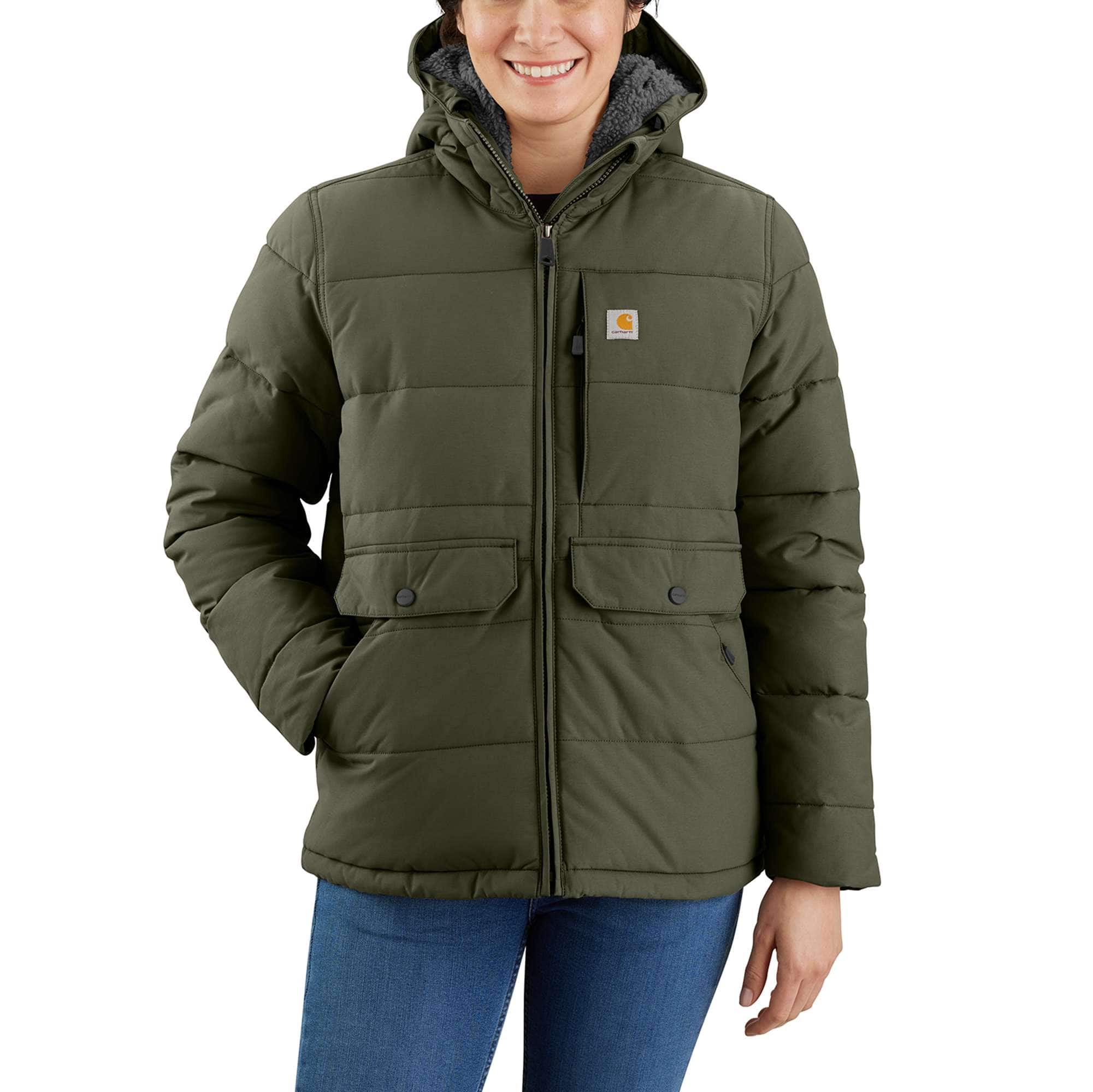 Women's Montana Relaxed Fit Insulated Jacket - 4 Extreme Warmth Rating - Carhartt Outlet
