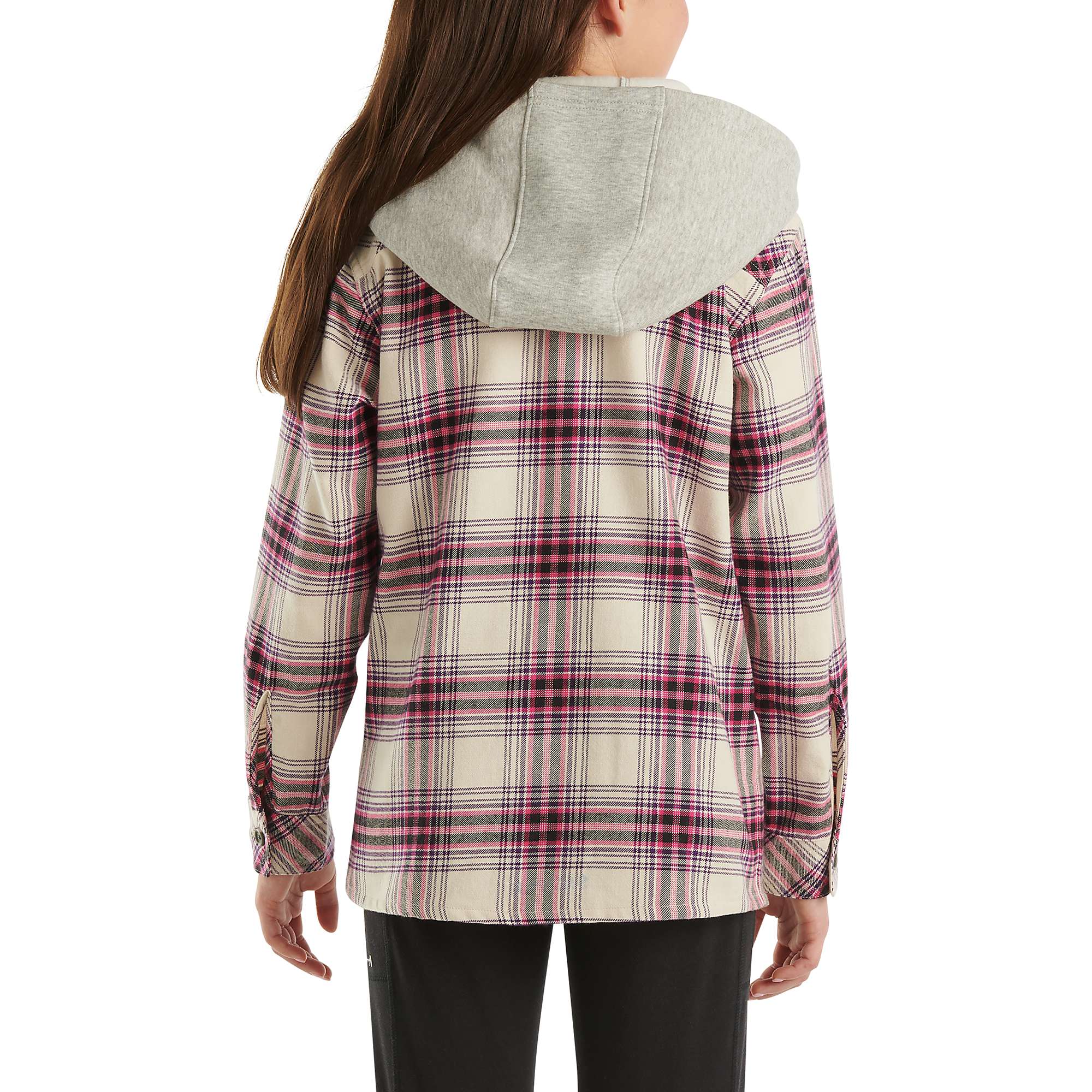Girls' Long-Sleeve Pocket Flannel Shirt (Child/Youth) - Carhartt Outlet