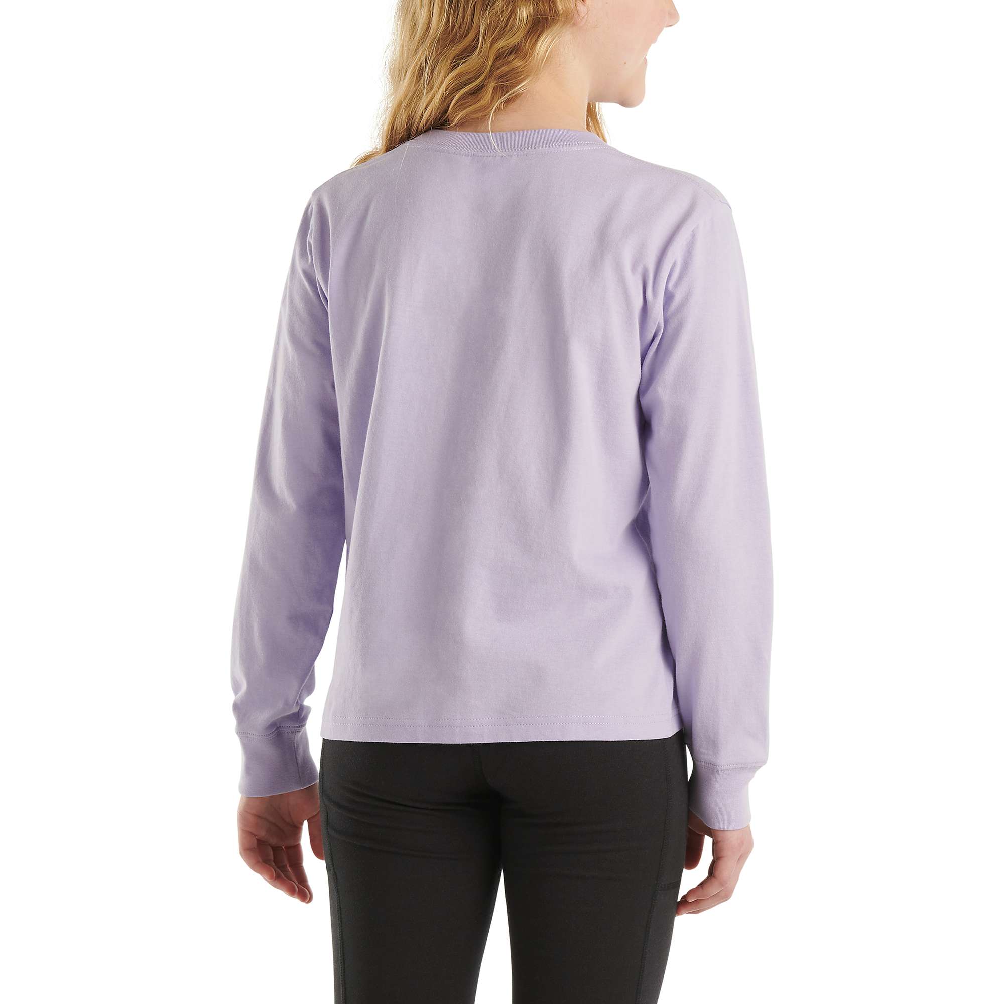 Girls' Long-Sleeve Graphic Pocket T-Shirt - Carhartt Outlet
