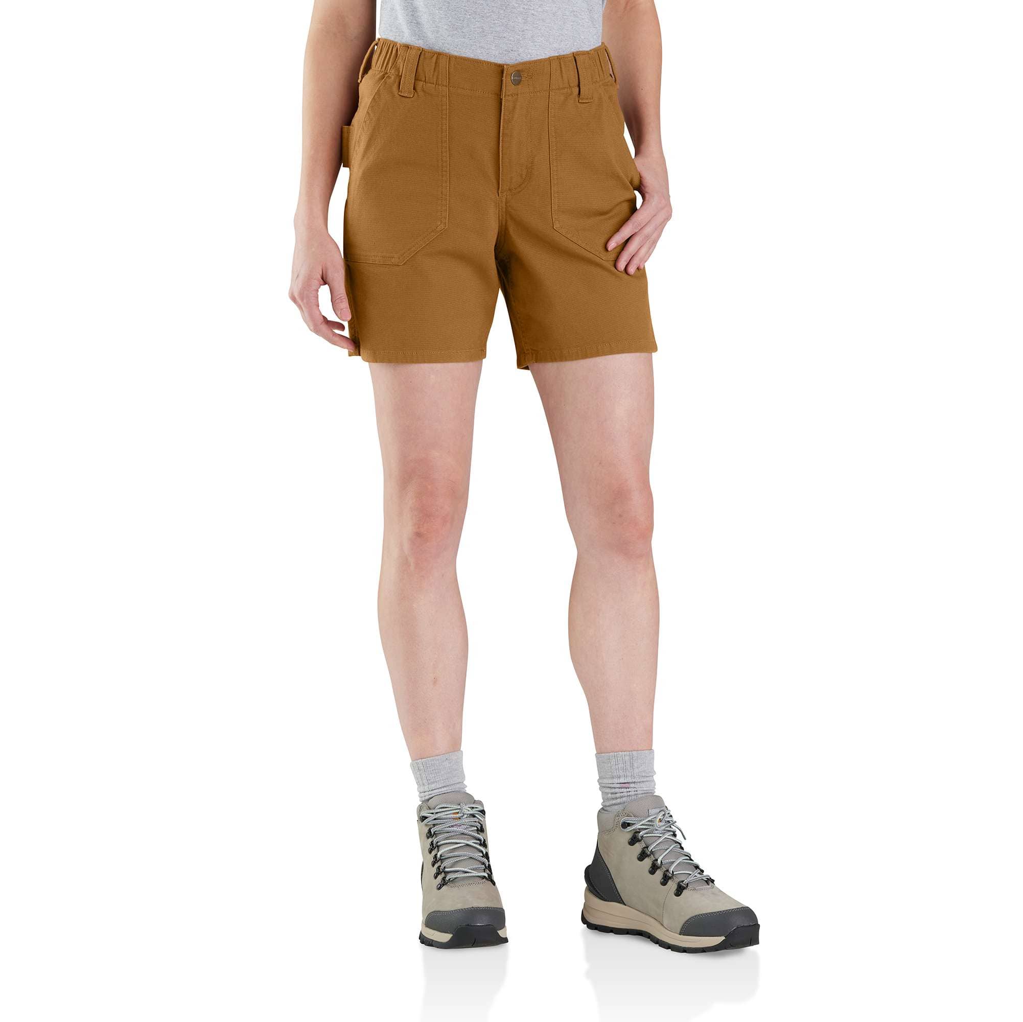 Women's Rugged Flex Relaxed Fit Canvas Work Short - Carhartt Outlet