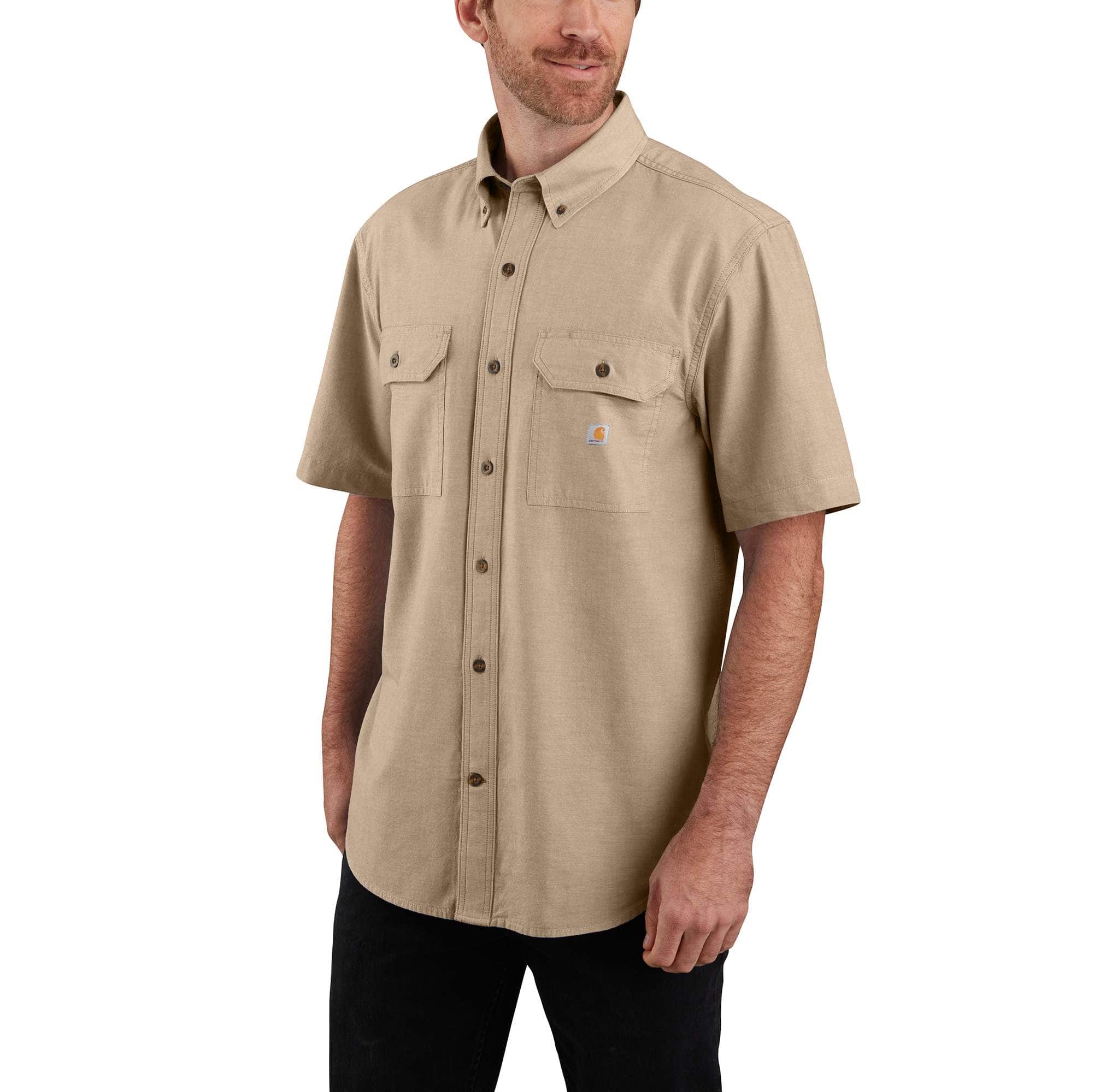 Loose Fit Midweight Chambray Short-Sleeve Shirt - Carhartt Outlet