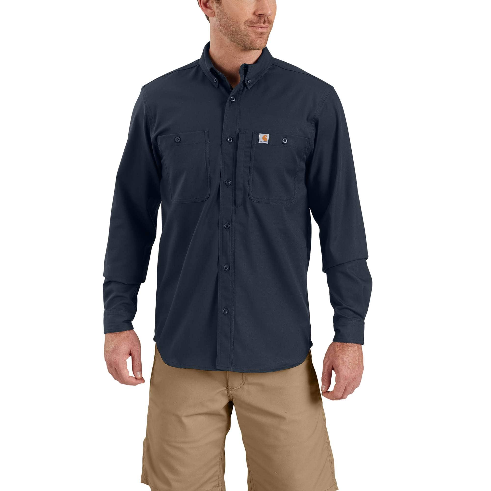 Rugged Professional Series Long-Sleeve Shirt - Carhartt Outlet
