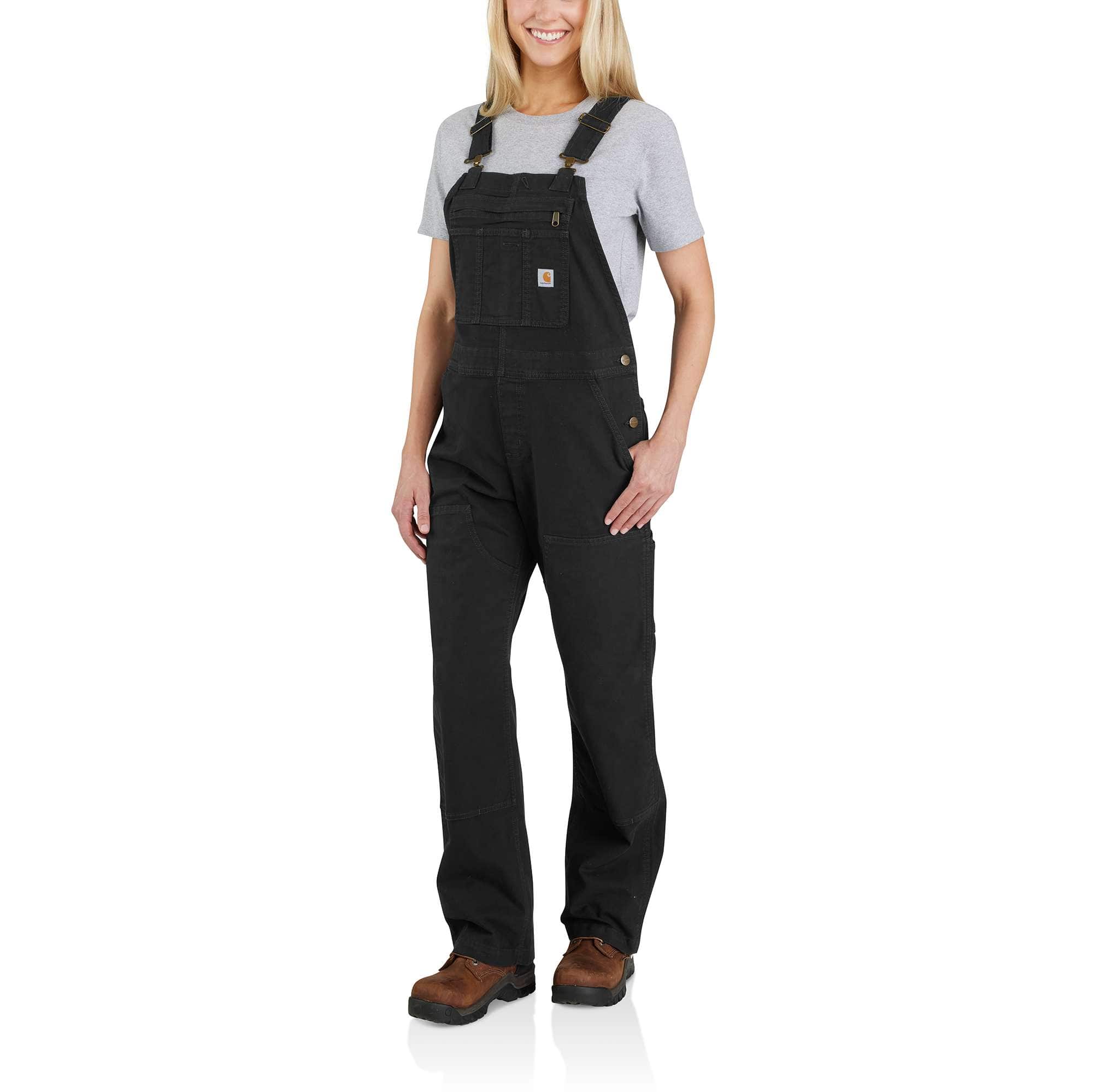 Women's Rugged Flex Loose Fit Canvas Bib Overall - Carhartt Outlet