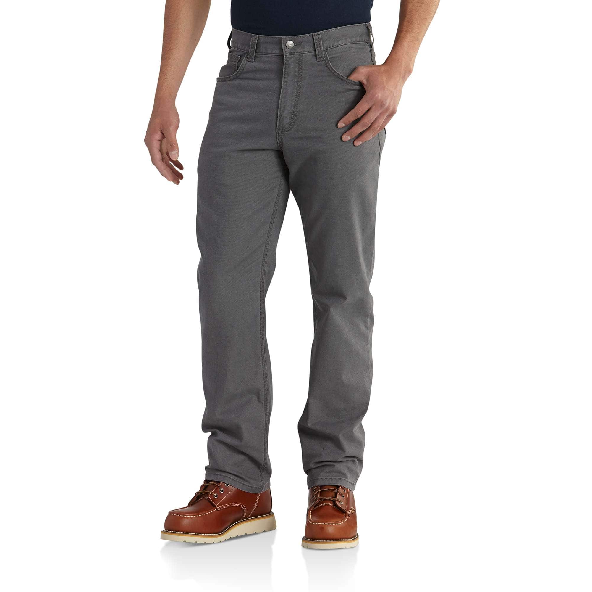 Rugged Flex Relaxed Fit Canvas 5-Pocket Work Pant - Carhartt Outlet
