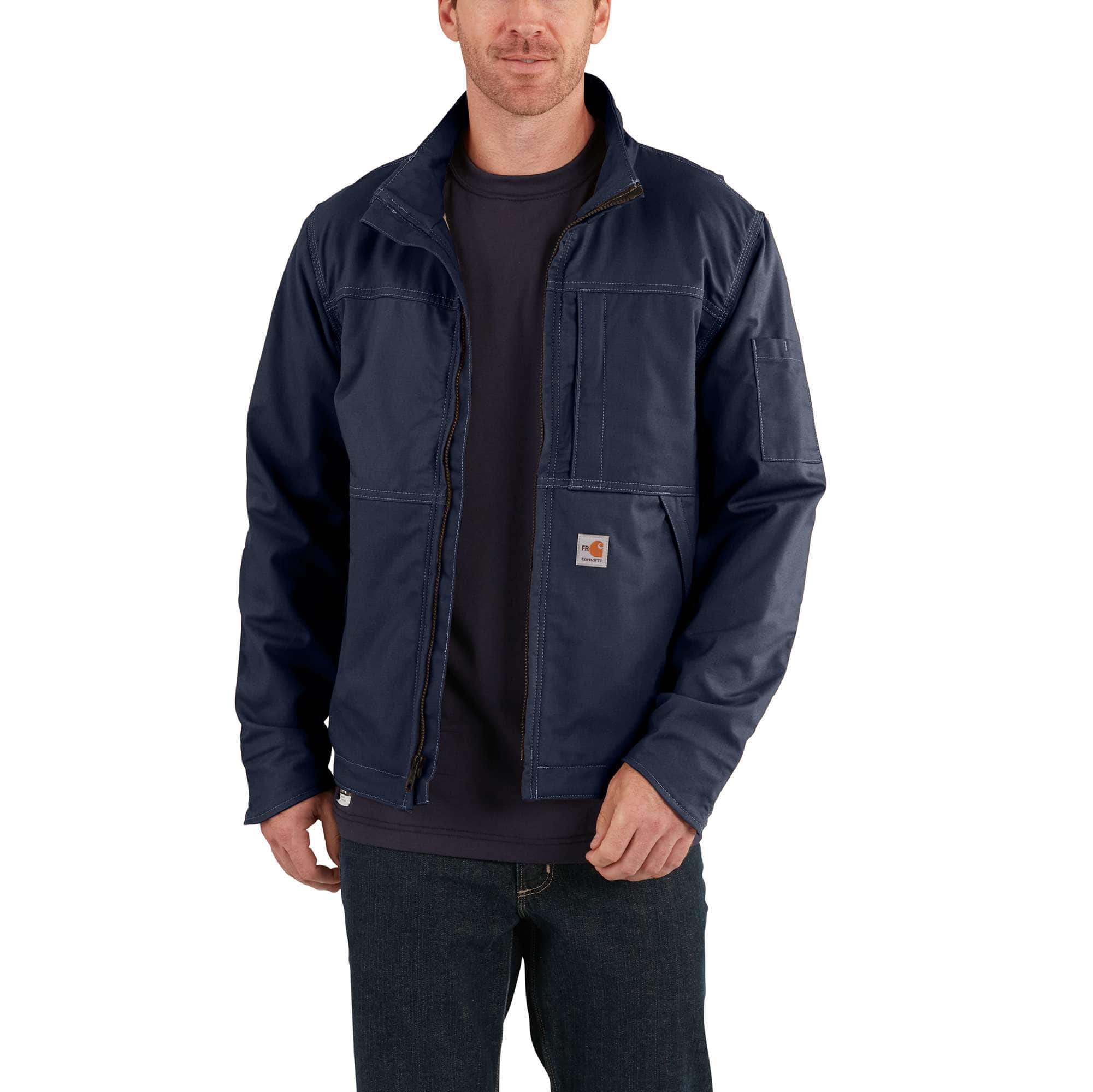 Flame-Resistant Full Swing Quick Duck Jacket - 1 Warm Rating - Carhartt Outlet