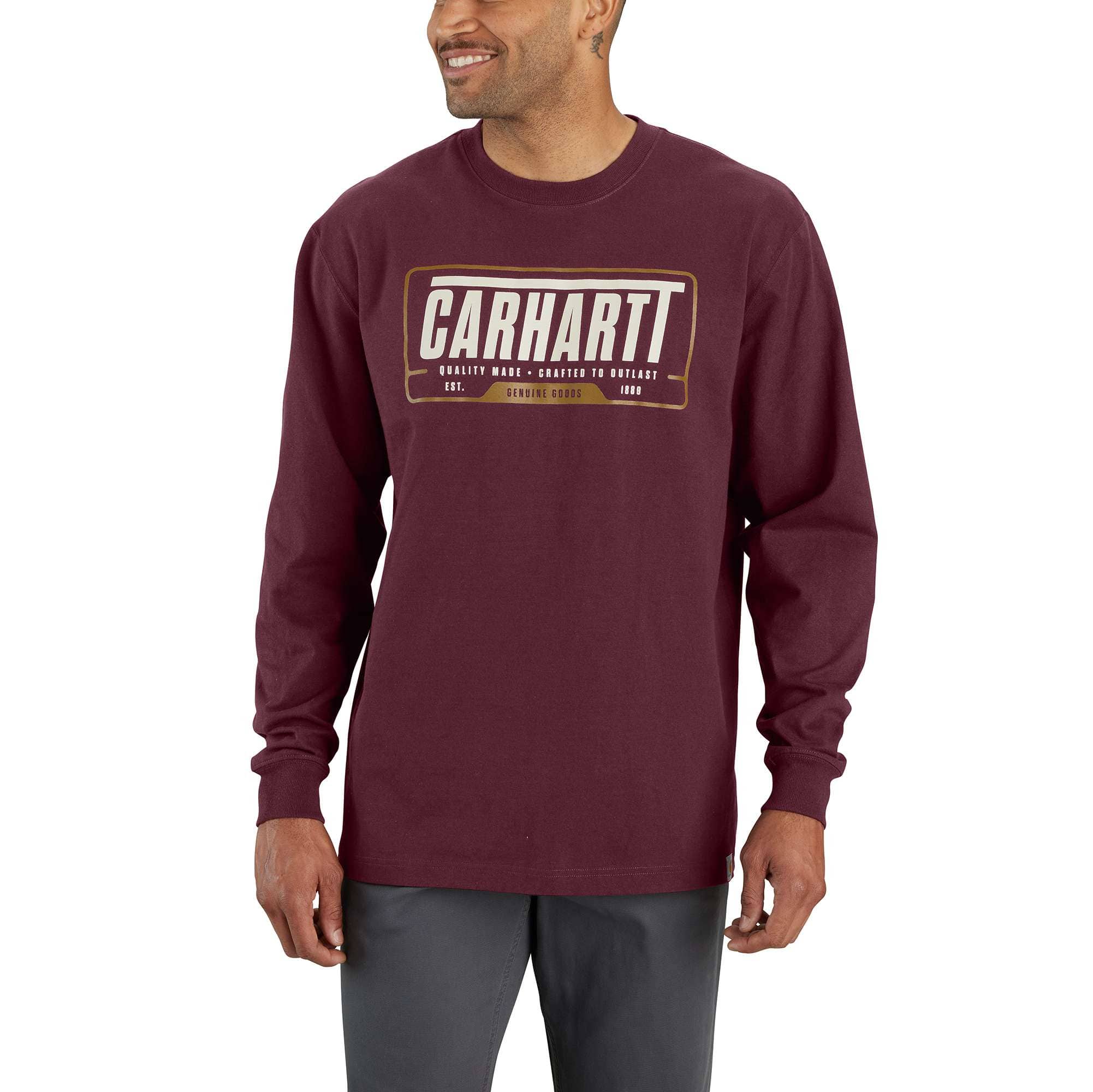 Loose Fit Heavyweight Long-Sleeve Outlast Graphic T-Shirt - Carhartt Outlet