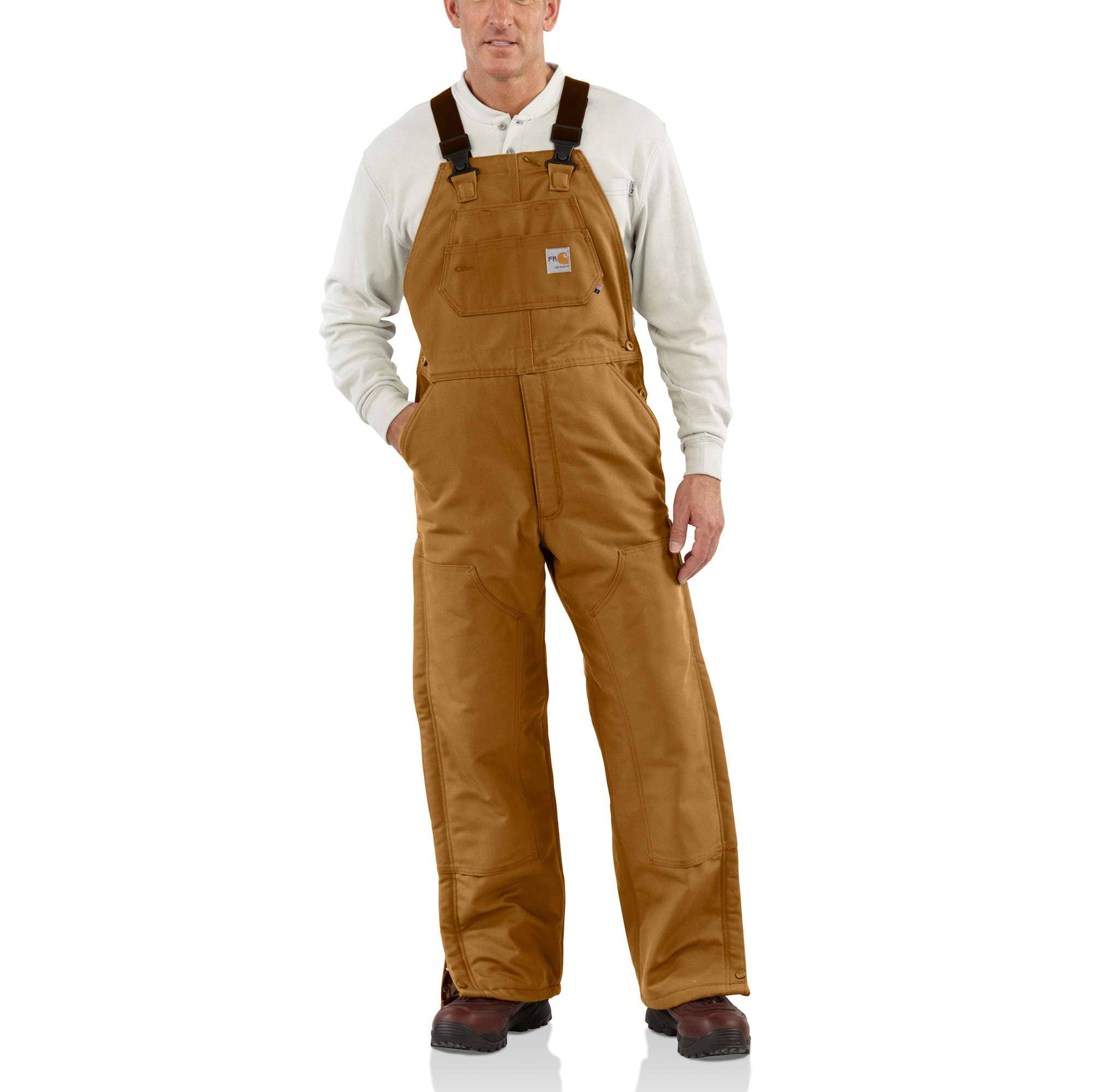 Flame-Resistant Duck Bib Overall/Quilt-Lined - Carhartt Outlet