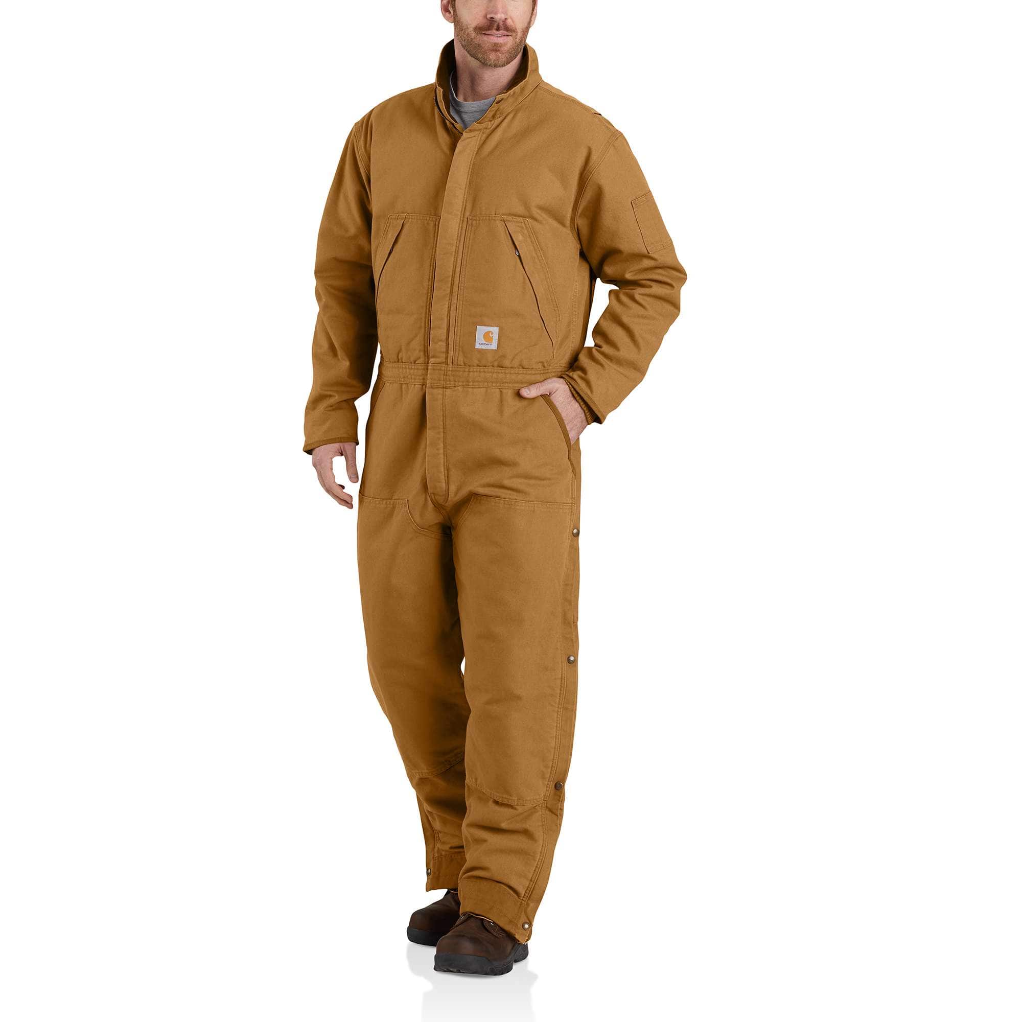 Loose Fit Washed Duck Insulated Coverall - 4 Extreme Warmth Rating - Carhartt Outlet