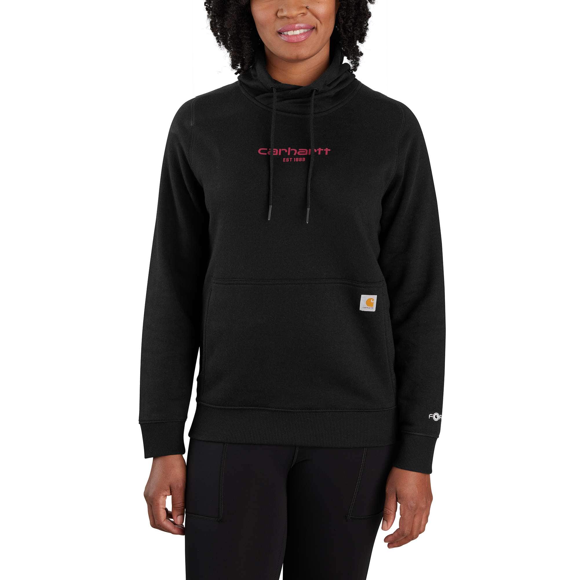 Women's Carhartt Force Relaxed Fit Lightweight Graphic Hoodie - Carhartt Outlet