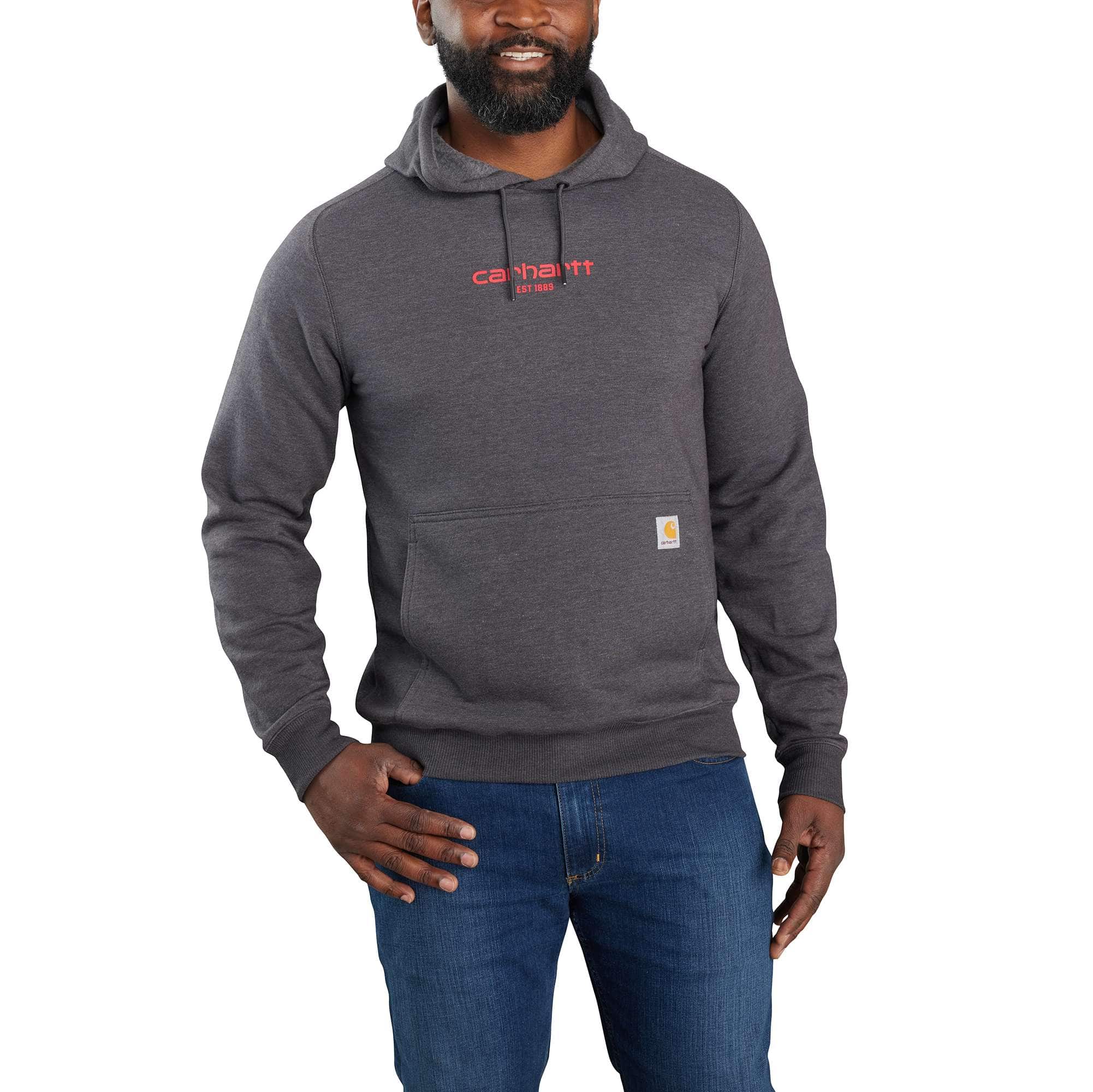 Carhartt Force Relaxed Fit Lightweight Logo Graphic Hoodie - Carhartt Outlet