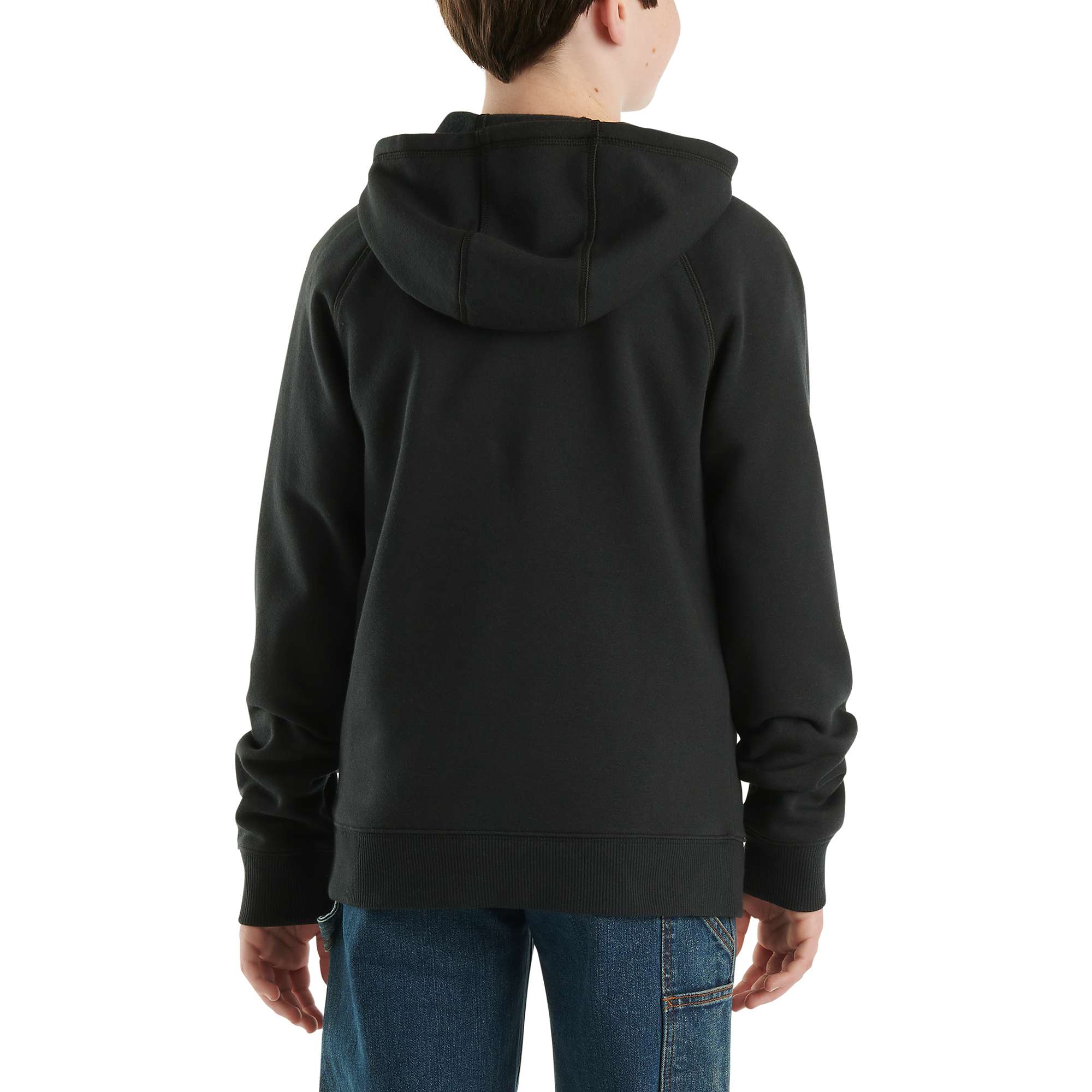 Boys' Carhartt Force Long-Sleeve Fleece Hooded Sweatshirt - Carhartt Outlet