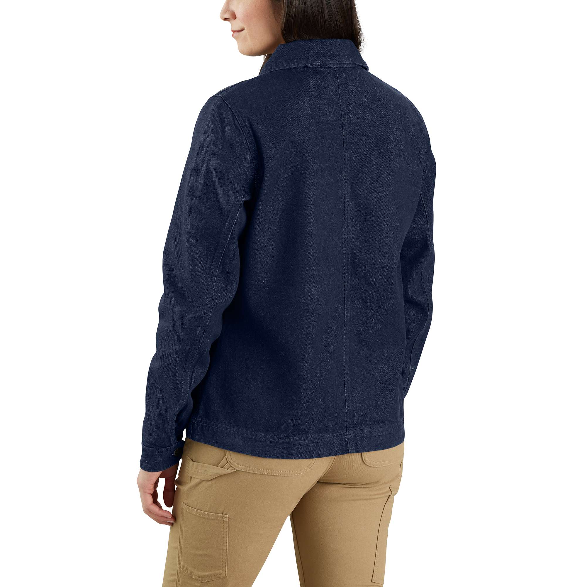 Women's Relaxed Fit Denim Jacket - 1 Warm Rating - Carhartt Outlet