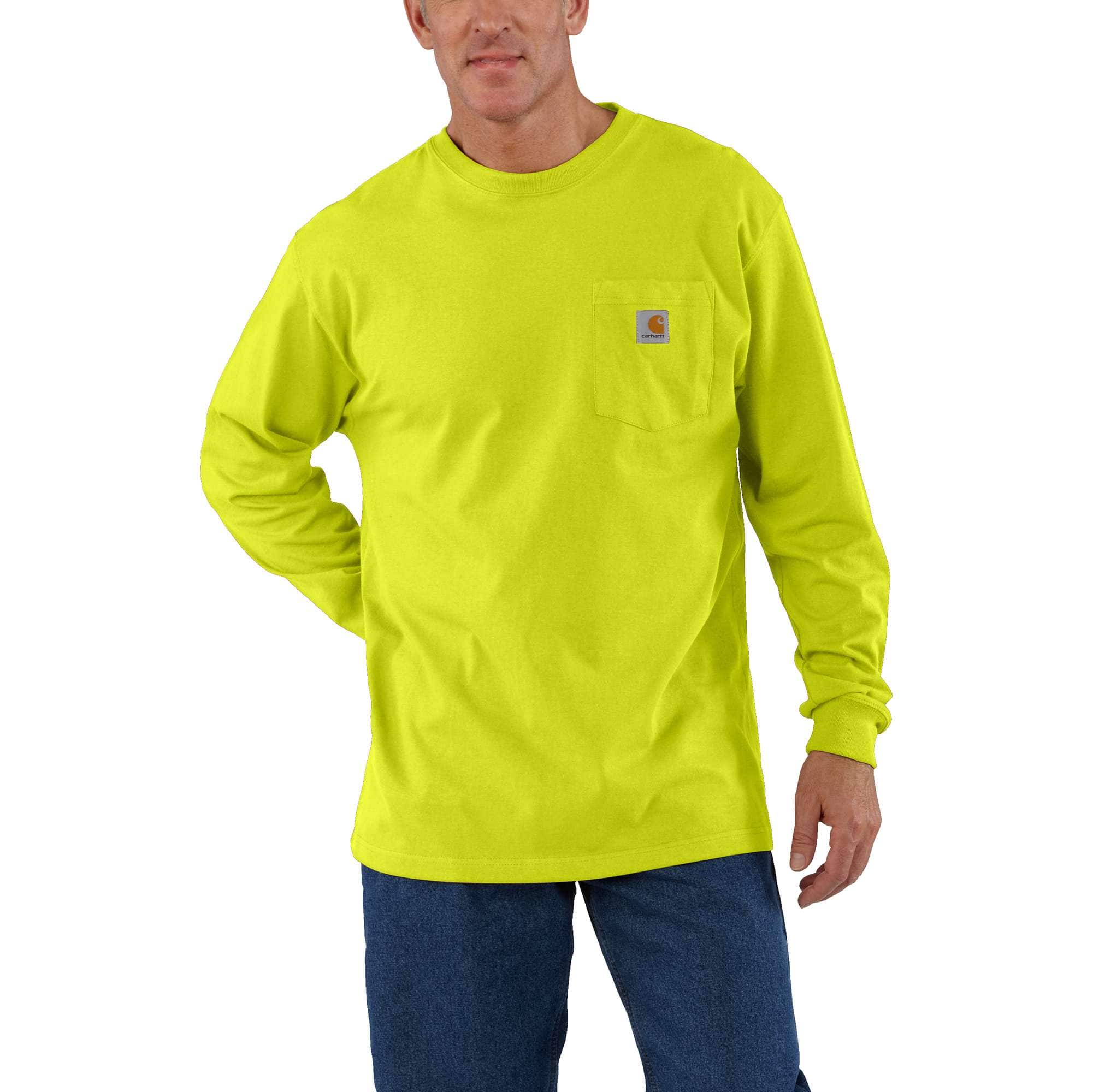 Loose Fit Heavyweight Long-Sleeve Pocket T-Shirt - Carhartt Outlet