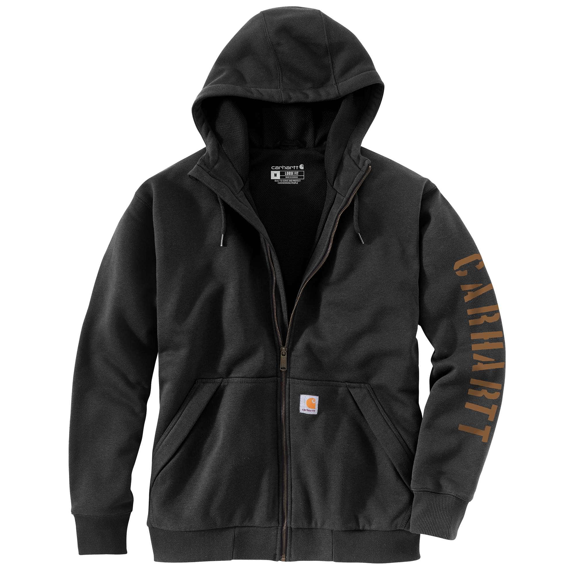 Rain Defender Loose Fit Fleece-Lined Logo Graphic Sweatshirt - Carhartt Outlet