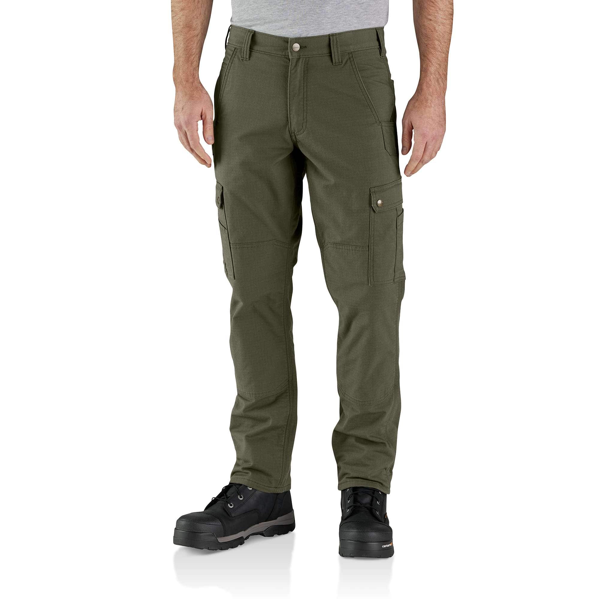 Rugged Flex Relaxed Fit Ripstop Cargo Fleece-Lined Work Pant - Carhartt Outlet