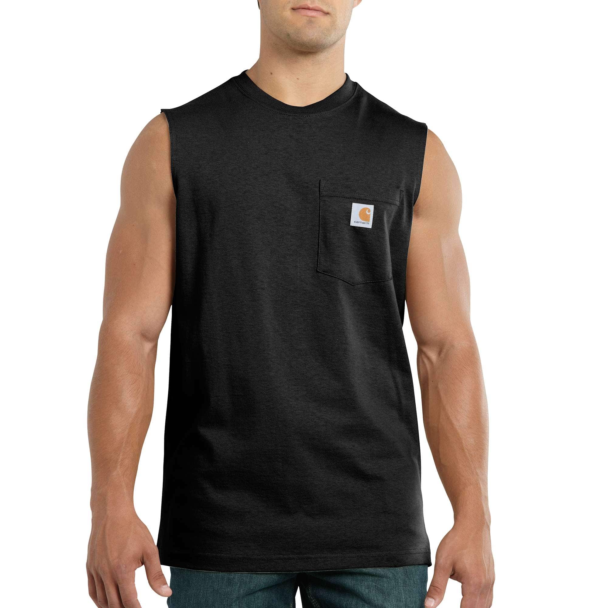 Relaxed Fit Heavyweight Sleeveless Pocket T-Shirt - Carhartt Outlet