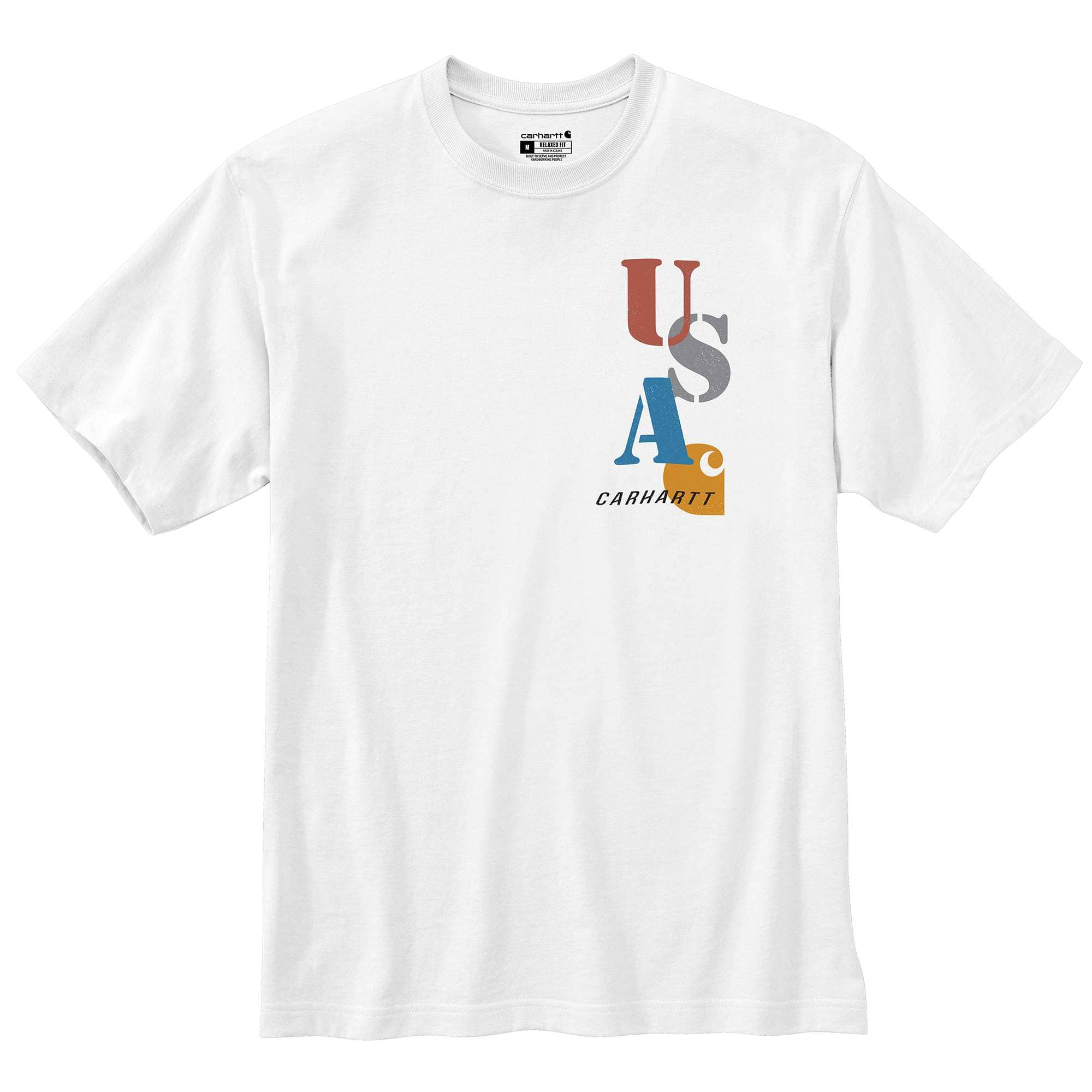 Relaxed Fit Midweight Short-Sleeve USA Graphic T-Shirt - Carhartt Outlet