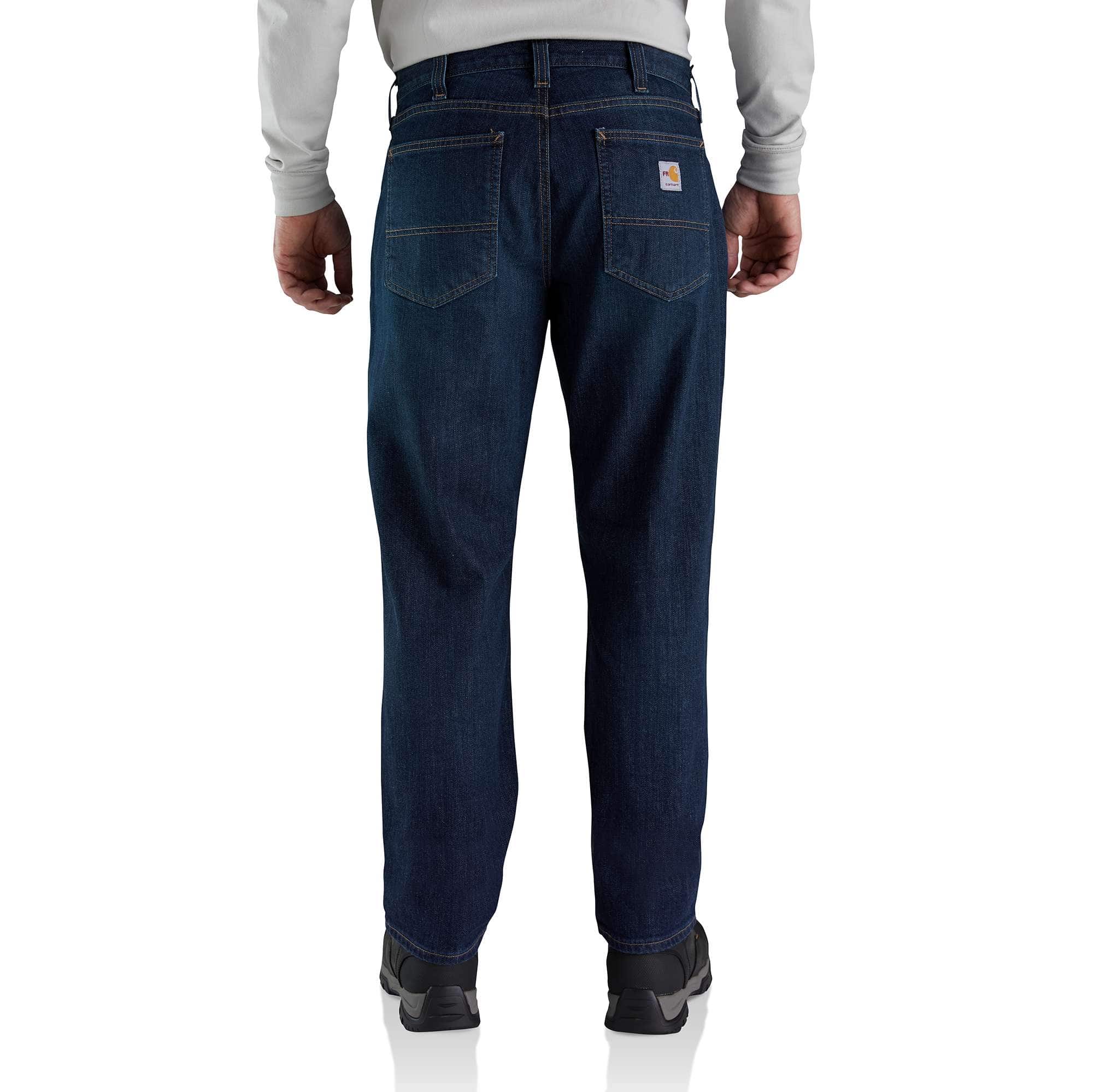 Flame-Resistant  Rugged Flex Relaxed Fit 5 Pocket Jean - Carhartt Outlet