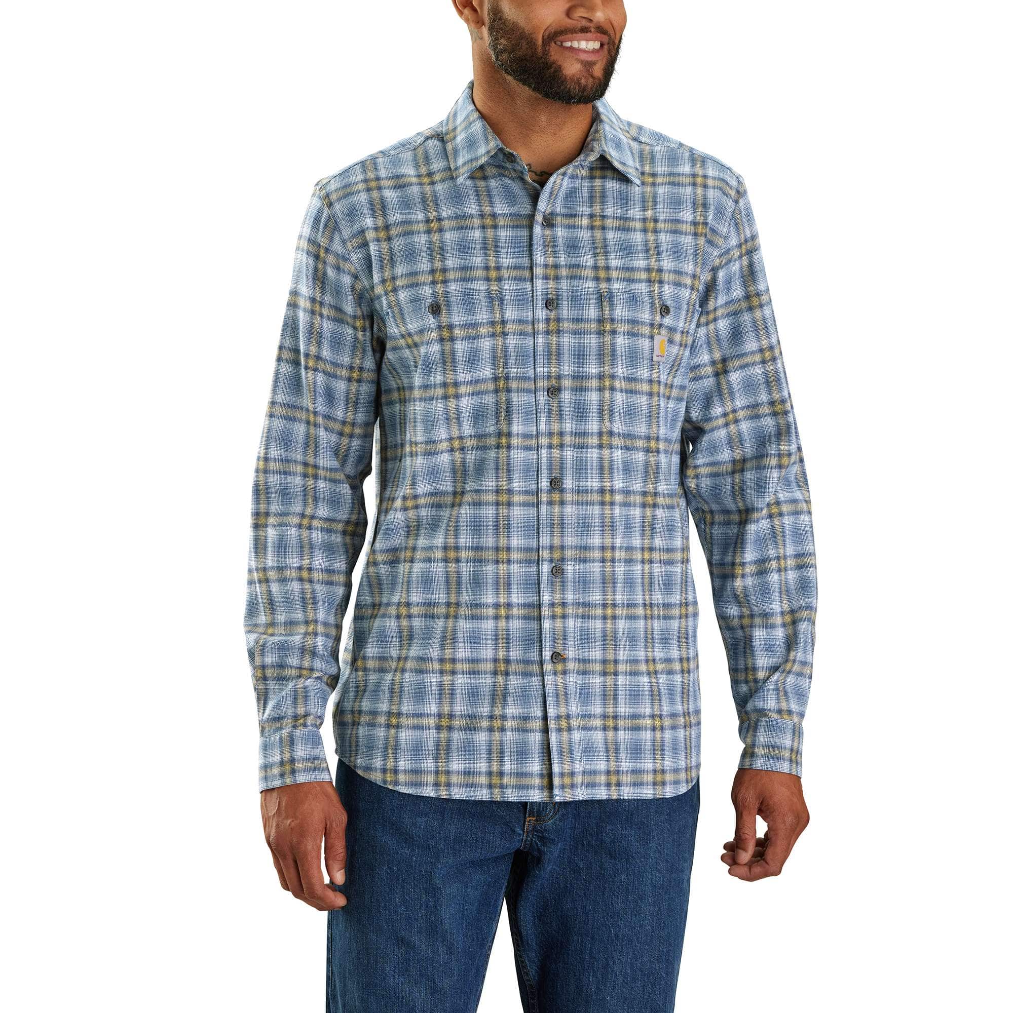 Rugged Flex Relaxed Fit Lightweight Long-Sleeve Shirt - Carhartt Outlet