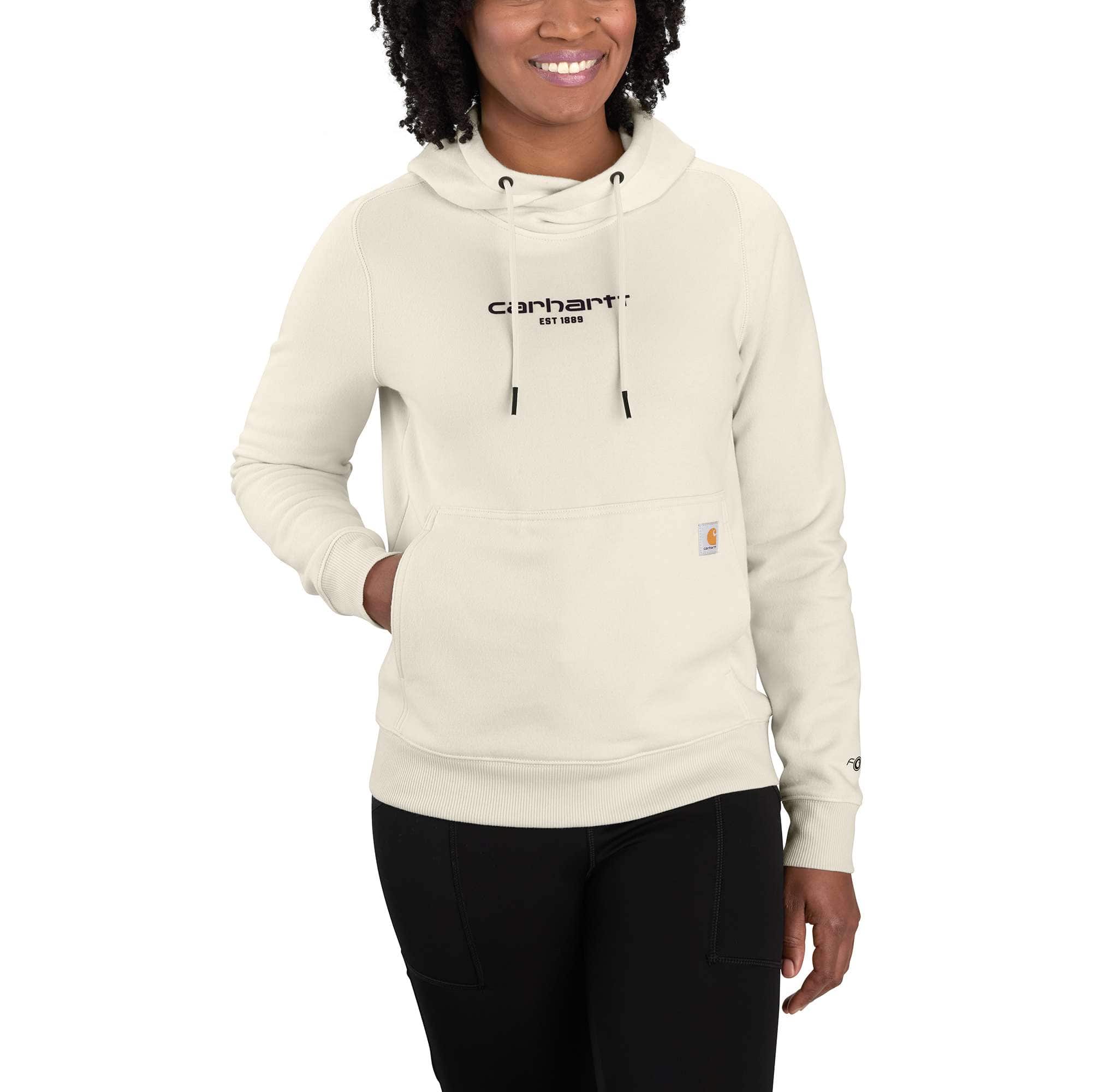 Women's Carhartt Force Relaxed Fit Lightweight Graphic Hoodie - Carhartt Outlet