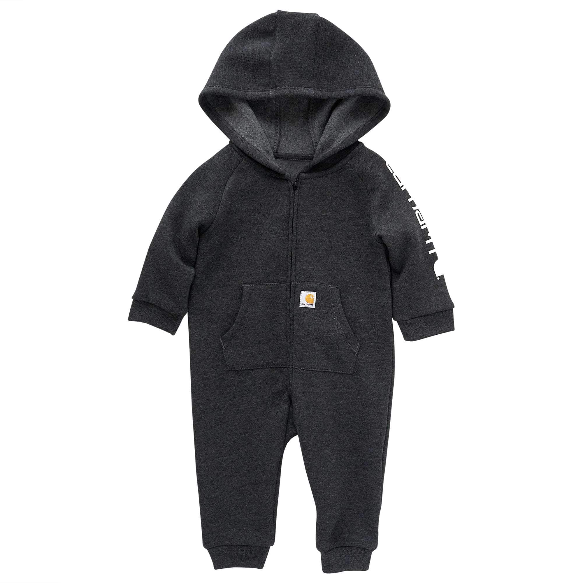Boys' Long-Sleeve Zip-Front Hooded Heather Coverall (Infant) - Carhartt Outlet