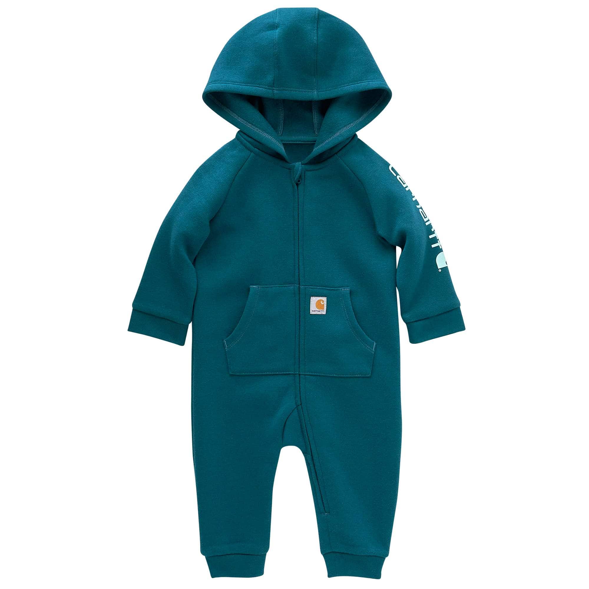 Girls' Long-Sleeve Fleece Zip-Front Hooded Coverall (Infant) - Carhartt Outlet