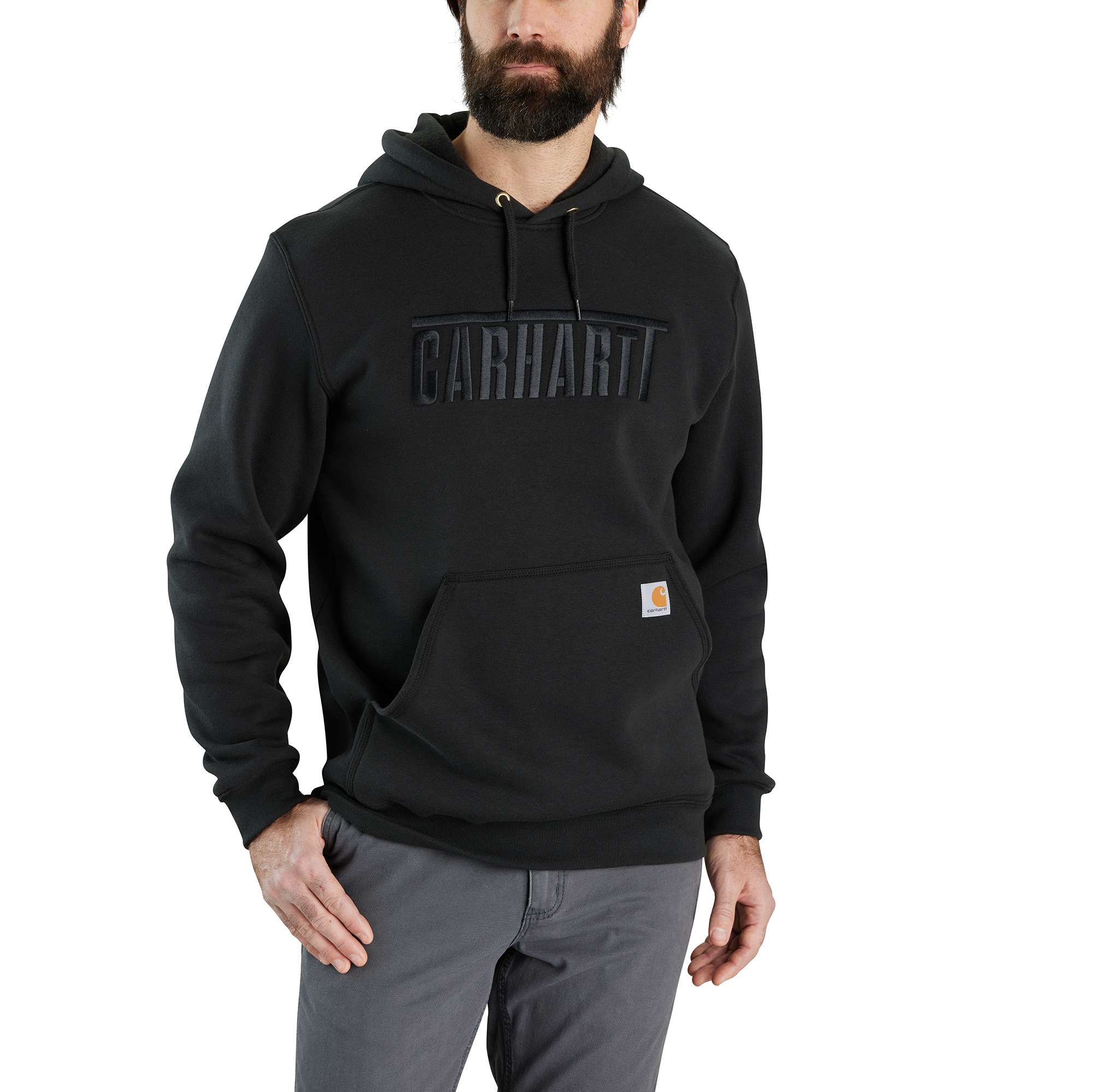 Loose Fit Midweight Embroidered Logo Graphic Hoodie - Carhartt Outlet