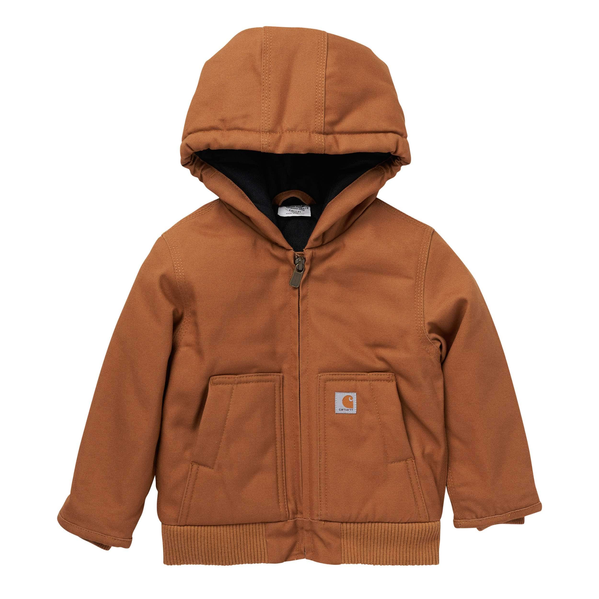 Boys' Hooded Insulated Active Jac - Carhartt Outlet